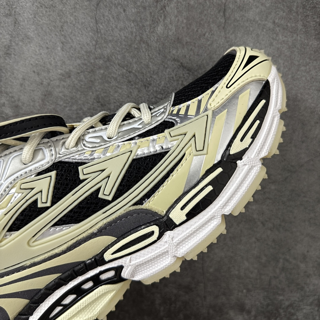 图片[6]-【纯原OK版本】Off-White OW最新款跑鞋 复古休闲鞋 百分百原盒正确版 原楦原纸板数据开发 4层分离大底#鞋面采用3d立体打印和多种材料拼接而成#防滑耐磨透气性轻便跑鞋 作为曾经爆火 并且定位奢潮领域的标志性品牌 Off-White 仍需要不断更新符合当下潮流时尚的复古运动鞋款，以期收获基本盘消费者的关注 此次更新的 Off-White 新款运动鞋将经典复古老爹鞋细节设计更加夸张化 并将标志性箭头设计置于显著位置 除此之外 整个系列的色彩搭配也可谓纷繁多样 总有一款适合你 尺码：36 37 38 39 40 41 42 43 44 45 46 47-选品中心