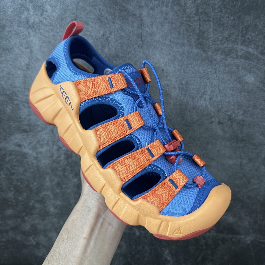 图片[3]-【纯原版】KEEN Hyperport H2 科恩防滑耐磨低帮户外功能鞋溯溪鞋凉鞋 KEEN诞生于2003年的美国人气户外品牌，以一双“保护脚趾”且能涉足水域的户外凉鞋NEWPORT诞生为契机，开启原创制鞋之路。KEEN相信，天空之下即是户外，因为户外不一定是极具挑战性的独自冒险，也可以是与朋友、家人和宠物一同分享外面的世界。同时，KEEN从诞生之初便始终贯彻环保制鞋的理念，不断创造出优秀的原创奇履。脚踏实地，致力向善。我们想和世界产生更多交集为世界减少更多负担，和你趣户外、趣做自己、趣环保让地球和生活都变得更美好 尺码：35 36 36.5 37.5 38 38.5 39 40 40.5 41 42 42.5 43 44 44.5 45-选品中心