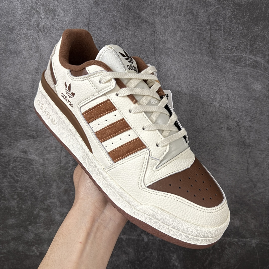 图片[3]-【纯原C版】AD Forum 84 Low OG 低帮百搭潮流休闲运动板鞋 IG3900 全套原纸板楦头开发 市场最新版 头层皮料加持 以复古篮球鞋的外形为基础 采用皮革拼接 简约百搭 更加贴合舒适 中底内侧网格造型起到点睛之笔 外底橡胶 更显复古 尺码：36 36.5 37.5 38 38.5 39 40 40.5 41 42 42.5 43 44 44.5 45-选品中心