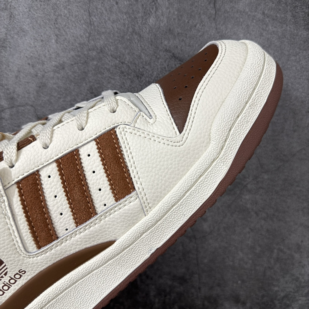 图片[6]-【纯原C版】AD Forum 84 Low OG 低帮百搭潮流休闲运动板鞋 IG3900 全套原纸板楦头开发 市场最新版 头层皮料加持 以复古篮球鞋的外形为基础 采用皮革拼接 简约百搭 更加贴合舒适 中底内侧网格造型起到点睛之笔 外底橡胶 更显复古 尺码：36 36.5 37.5 38 38.5 39 40 40.5 41 42 42.5 43 44 44.5 45-选品中心