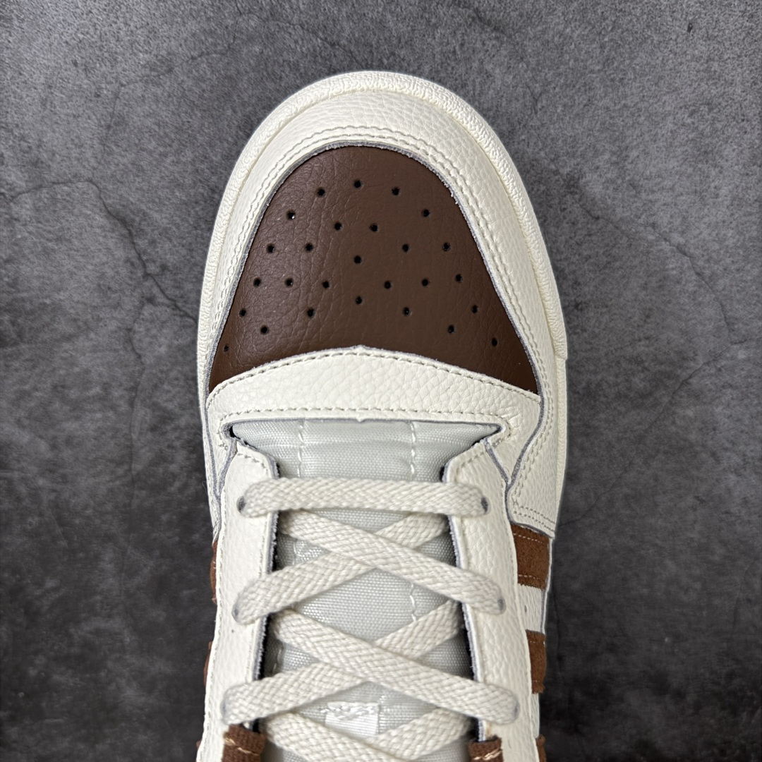 图片[5]-【纯原C版】AD Forum 84 Low OG 低帮百搭潮流休闲运动板鞋 IG3900 全套原纸板楦头开发 市场最新版 头层皮料加持 以复古篮球鞋的外形为基础 采用皮革拼接 简约百搭 更加贴合舒适 中底内侧网格造型起到点睛之笔 外底橡胶 更显复古 尺码：36 36.5 37.5 38 38.5 39 40 40.5 41 42 42.5 43 44 44.5 45-选品中心