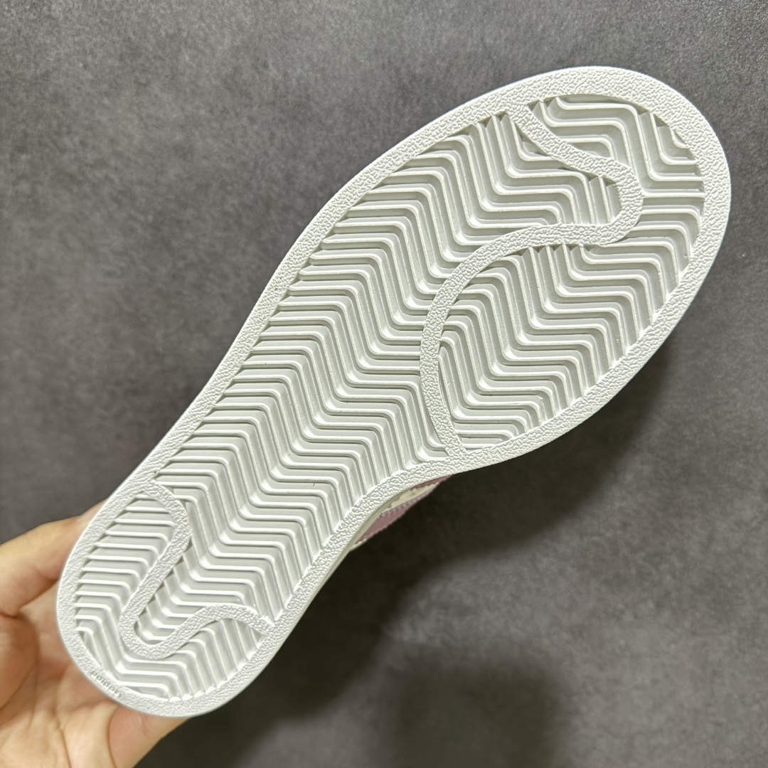 图片[9]-【公司级】阿迪达斯/Adidas Superstar x经典 贝壳头板鞋 最好头层鞋面，正确鞋楦、弧度完美、贝壳圆润鞋头、完美贴合贝壳头无缝隙 粉紫爱心KZ7157 尺码：35～45半-选品中心