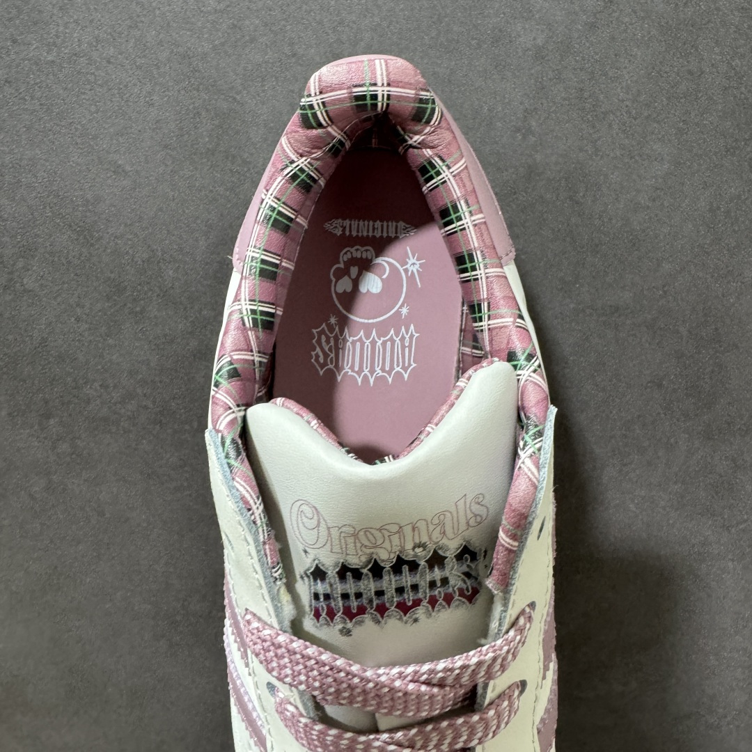 图片[6]-【公司级】阿迪达斯/Adidas Superstar x经典 贝壳头板鞋 最好头层鞋面，正确鞋楦、弧度完美、贝壳圆润鞋头、完美贴合贝壳头无缝隙 粉紫爱心KZ7157 尺码：35～45半-选品中心