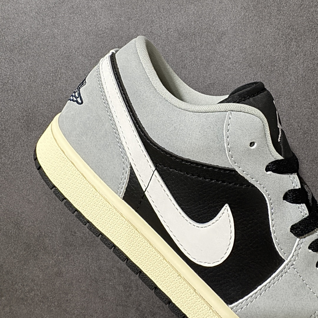 图片[8]-【H11纯原】Nike Air Jordan 1 Low SE AJ1 乔一 舒适贴合 防滑耐磨 低帮 复古篮球鞋 货号：HQ2010-012 尺码：35.5 36 36.5 37.5 38 38.5 39 40 40.5 41 42 42.5 43 44 45 46 47.5 48.5 #H11顶级纯原 纯原外贸平台特供订单 #全套原纸板楦头开发 #原厂特供材料配套加持 #确保原汁原味 完美呈现版型 #原档数据独家私模大底 #男女鞋同步官方开发至48.5 #原装进口轻量化鞋垫 #进口港宝加持 后跟自然饱满 还原公司包裹性 #鞋面采用原装数据贴合技术 #全方位贴合包裹脚型 #鞋跟部鞋底牵引设计 #提供强大的抓地性能 #更适应不同实战场地路面-选品中心