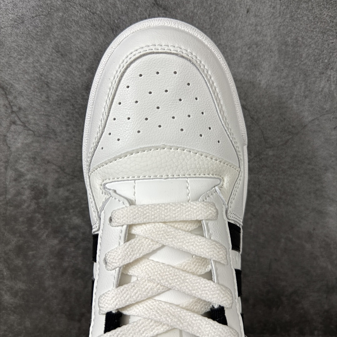 图片[5]-【纯原C版】AD Forum 84 Low OG 低帮百搭潮流休闲运动板鞋 IH7830 全套原纸板楦头开发 市场最新版 头层皮料加持 以复古篮球鞋的外形为基础 采用皮革拼接 简约百搭 更加贴合舒适 中底内侧网格造型起到点睛之笔 外底橡胶 更显复古 尺码：36 36.5 37.5 38 38.5 39 40 40.5 41 42 42.5 43 44 44.5 45-选品中心