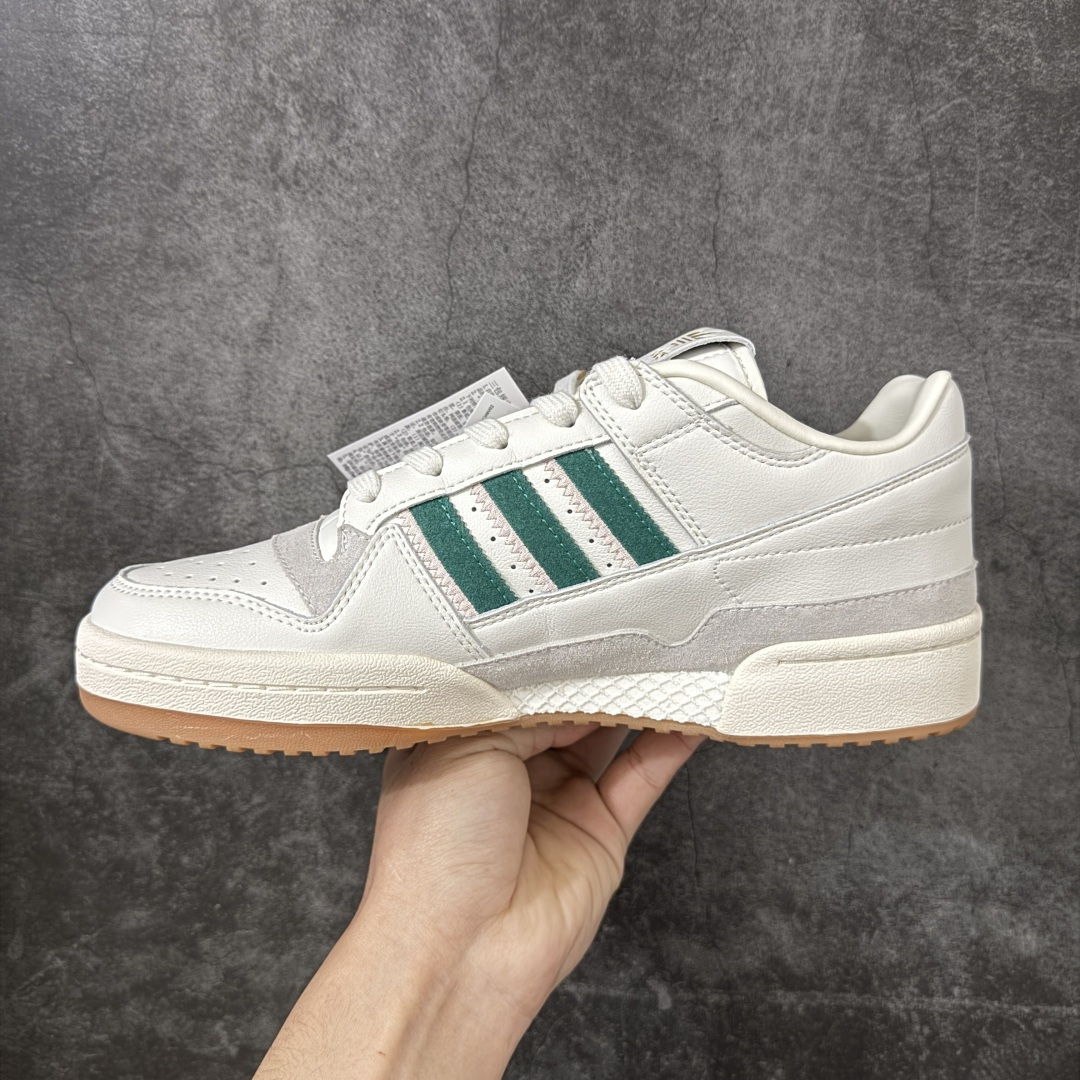 图片[2]-【纯原C版】AD Forum 84 Low OG 低帮百搭潮流休闲运动板鞋 IF7220 全套原纸板楦头开发 市场最新版 头层皮料加持 以复古篮球鞋的外形为基础 采用皮革拼接 简约百搭 更加贴合舒适 中底内侧网格造型起到点睛之笔 外底橡胶 更显复古 尺码：36 36.5 37.5 38 38.5 39 40 40.5 41 42 42.5 43 44 44.5 45-选品中心