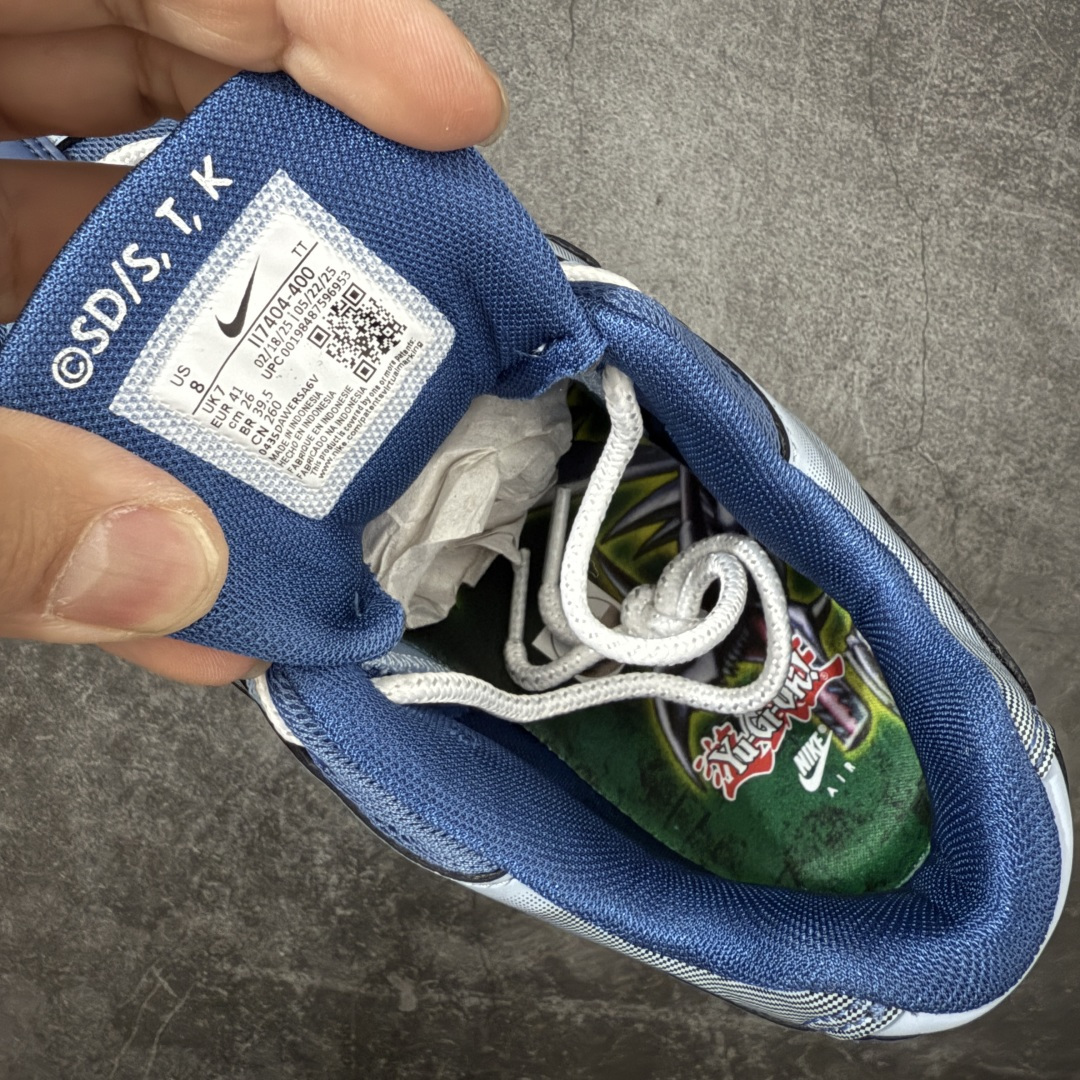图片[7]-【KZ纯原】重磅突袭！超人气顶流外贸单品🔥纯原版 Yu-Gi-Oh x NK Air Muscle 95 游戏王联名联名款低帮休闲运动鞋 II7404-400 出货 重金购入两双原鞋 独家私模开发打造 原版定制1：1鞋盒、包装纸等辅料 独家正品同源定制变色卡片 平台外贸充Z 高端零售专供品质 尺码：40 40.5 41 42 42.5 43 44 44.5 45 46 47.5-选品中心