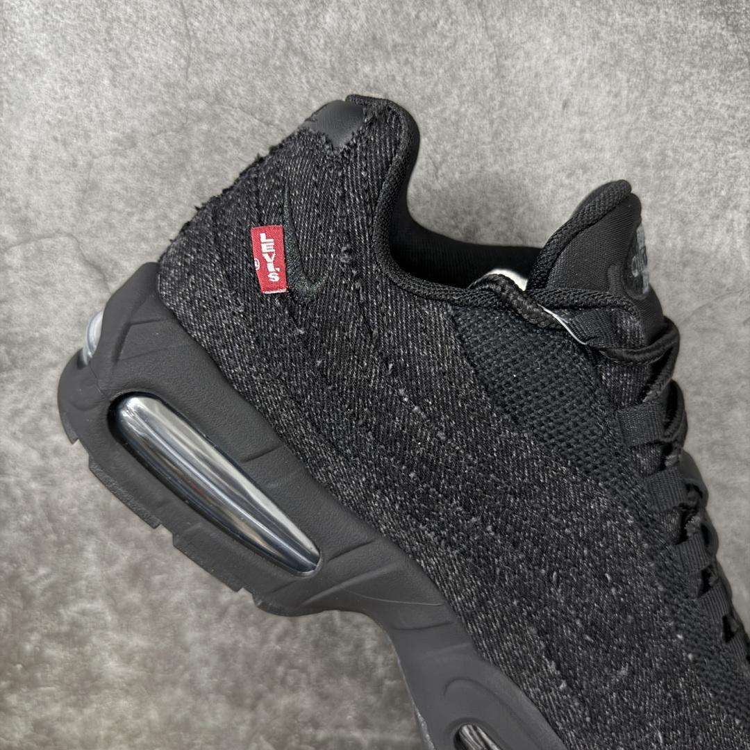 图片[7]-【KZ纯原】Levi\’s x NK Air Max 95 舒适耐磨 低帮跑步鞋 男女同款 李维斯联名黑牛仔 HM4743-001 外贸顶级专供 区别先行版 全部配色原鞋原尺码开发生产 极致还原 全部原厂材料一比一打造 一眼ZP既视感 欢迎对比市场版本 尺码：40 40.5 41 42 42.5 43 44 44.5 45 46 46.5 47.5 48 48.5-选品中心
