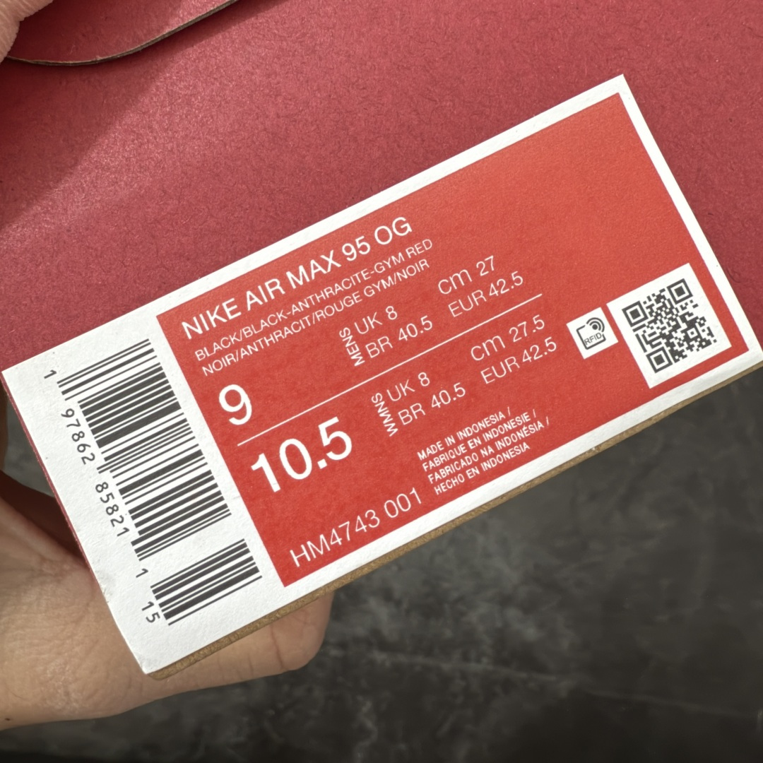 图片[9]-【KZ纯原】Levi\’s x NK Air Max 95 舒适耐磨 低帮跑步鞋 男女同款 李维斯联名黑牛仔 HM4743-001 外贸顶级专供 区别先行版 全部配色原鞋原尺码开发生产 极致还原 全部原厂材料一比一打造 一眼ZP既视感 欢迎对比市场版本 尺码：40 40.5 41 42 42.5 43 44 44.5 45 46 46.5 47.5 48 48.5-选品中心