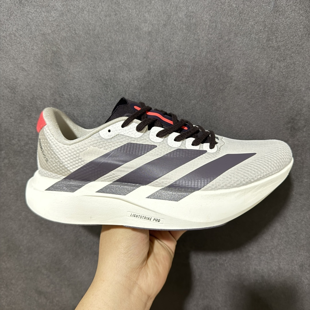【公司级】Adidas Adizero Evo SL 阿迪达斯 舒适百搭防滑耐磨 低帮 休闲跑步鞋 货号：KJ3670 尺码：36 36.5 37 38 38.5 39 40 40.5 41 42 42.5 43 44 45-选品中心