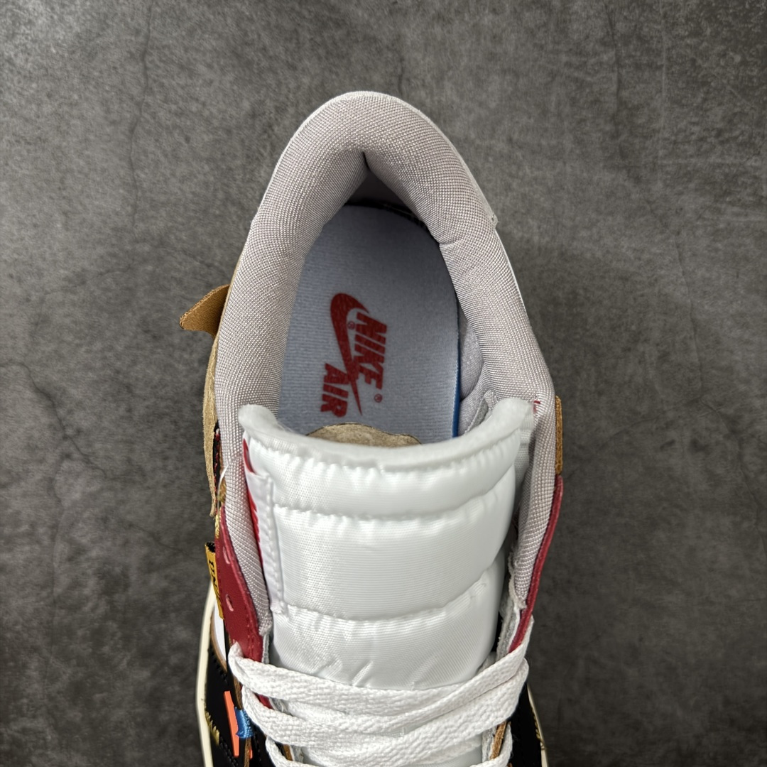 图片[8]-【公司级】Union LA x Off-White x Nike Air Jordan 1 Low OG”GOAT LOWS“AJ1乔丹一代低帮经典复古文化休闲运动篮球鞋“ AJ1乔1低帮休闲板鞋 市场唯一独家头层皮打造 原鞋原档案开发 原厂皮料 原档冲孔鞋头 正确满胶鞋垫 四线拉帮 原厂织唛标 鞋舌高弹海绵填充。 货号：CZ0790-107 尺码：36 36.5 37.5 38 38.5 39 40 40.5 41 42 42.5 43 44 44.5 45 46-选品中心