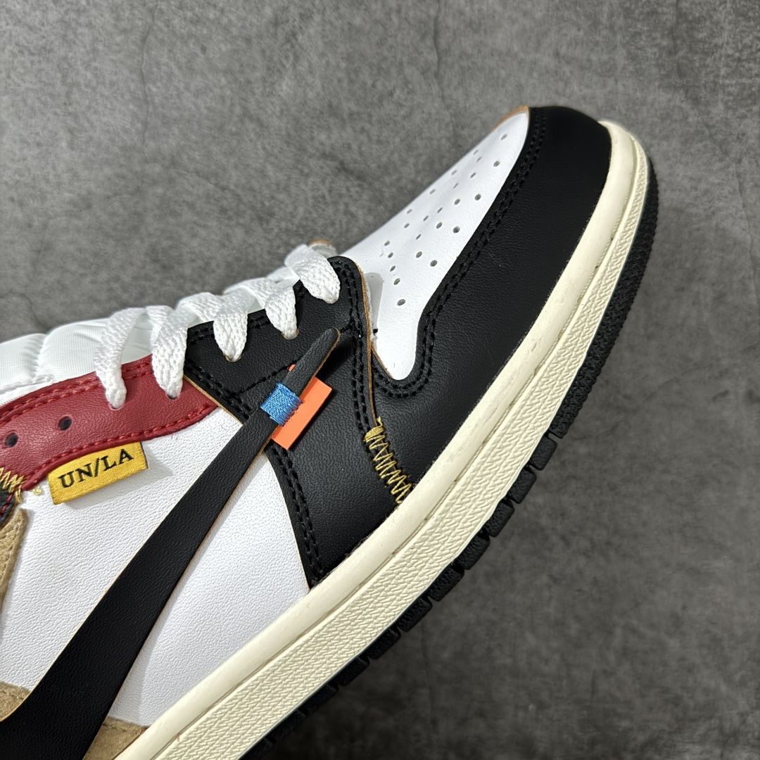 图片[6]-【公司级】Union LA x Off-White x Nike Air Jordan 1 Low OG”GOAT LOWS“AJ1乔丹一代低帮经典复古文化休闲运动篮球鞋“ AJ1乔1低帮休闲板鞋 市场唯一独家头层皮打造 原鞋原档案开发 原厂皮料 原档冲孔鞋头 正确满胶鞋垫 四线拉帮 原厂织唛标 鞋舌高弹海绵填充。 货号：CZ0790-107 尺码：36 36.5 37.5 38 38.5 39 40 40.5 41 42 42.5 43 44 44.5 45 46-选品中心