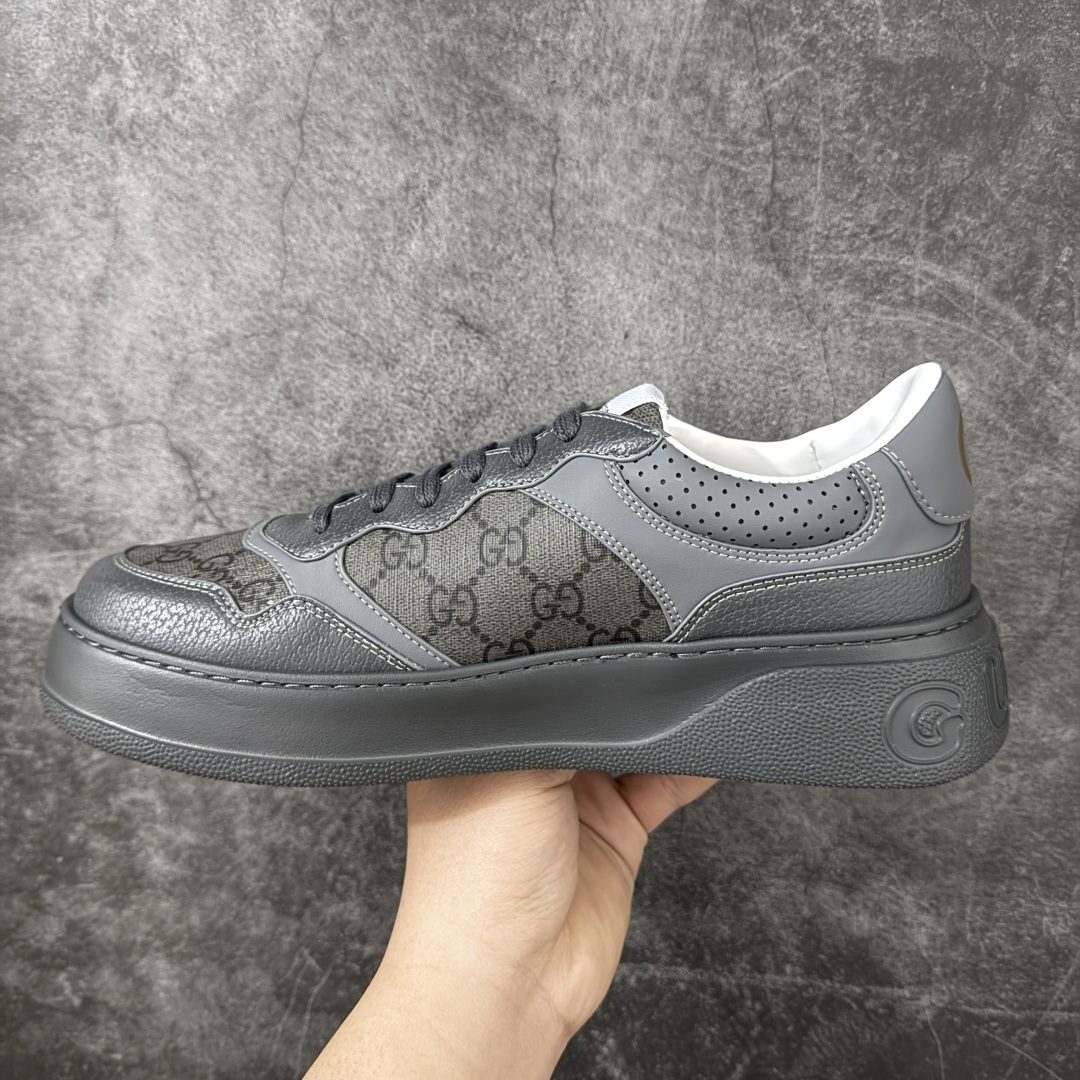 图片[2]-【高品质礼盒版】Gucci 古驰 Chunky 饼干鞋 全新订单出货 购入原版开发 平台高端零售 海外充Z专供品质 皮料、面料按原鞋标准定制 独立磨具，区别市面流通版本，配全新专柜包装，出厂即经过严格QC质检，细节、品控到位 完全遵循原版工艺打造 尺码：40 41 42 43 44-选品中心