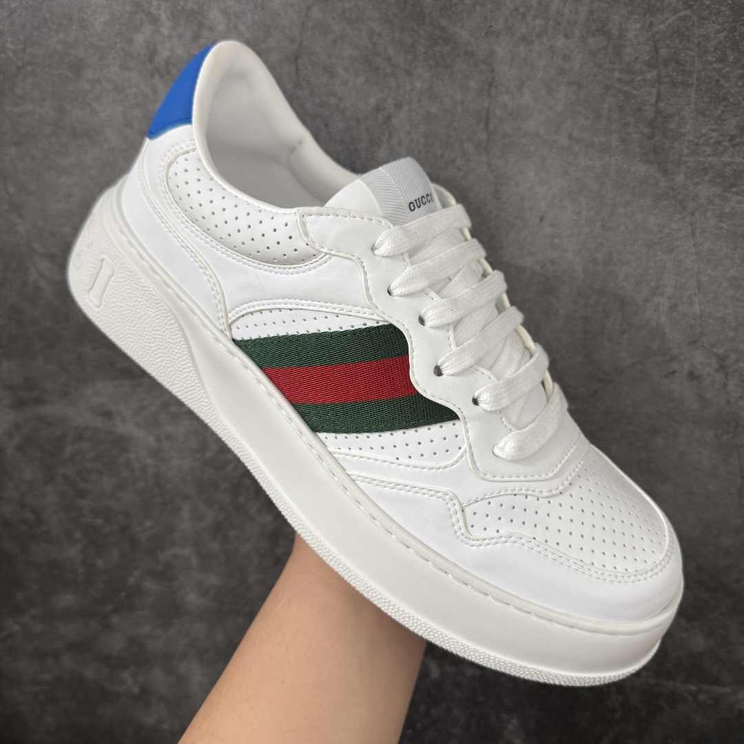 图片[3]-【高品质礼盒版】Gucci 古驰 Chunky 饼干鞋 全新订单出货 购入原版开发 平台高端零售 海外充Z专供品质 皮料、面料按原鞋标准定制 独立磨具，区别市面流通版本，配全新专柜包装，出厂即经过严格QC质检，细节、品控到位 完全遵循原版工艺打造 尺码：35-44-选品中心