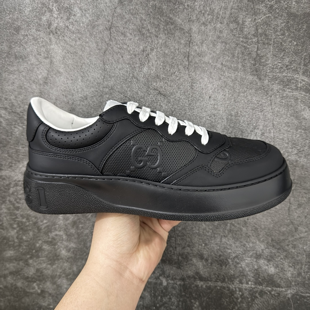 【高品质礼盒版】Gucci 古驰 Chunky 饼干鞋 全新订单出货 购入原版开发 平台高端零售 海外充Z专供品质 皮料、面料按原鞋标准定制 独立磨具，区别市面流通版本，配全新专柜包装，出厂即经过严格QC质检，细节、品控到位 完全遵循原版工艺打造 尺码：35-44-选品中心