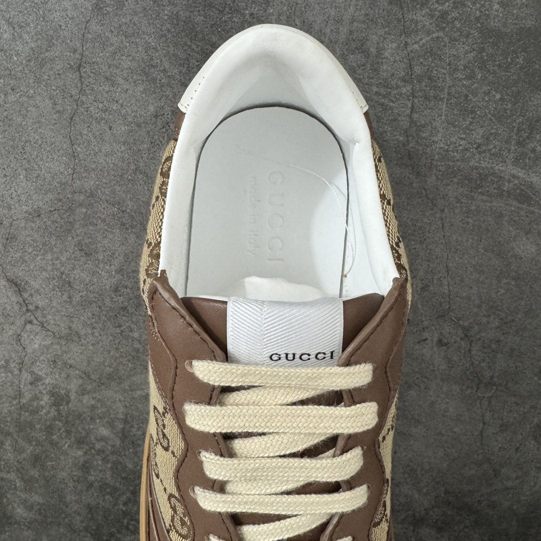 图片[6]-【高品质礼盒版】Gucci 古驰 Chunky 饼干鞋 全新订单出货 购入原版开发 平台高端零售 海外充Z专供品质 皮料、面料按原鞋标准定制 独立磨具，区别市面流通版本，配全新专柜包装，出厂即经过严格QC质检，细节、品控到位 完全遵循原版工艺打造 尺码：35-44-选品中心