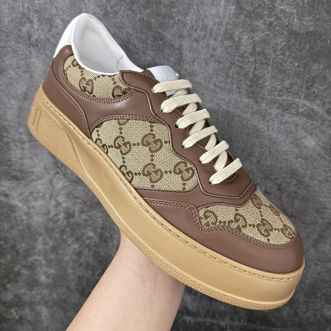 图片[3]-【高品质礼盒版】Gucci 古驰 Chunky 饼干鞋 全新订单出货 购入原版开发 平台高端零售 海外充Z专供品质 皮料、面料按原鞋标准定制 独立磨具，区别市面流通版本，配全新专柜包装，出厂即经过严格QC质检，细节、品控到位 完全遵循原版工艺打造 尺码：35-44-选品中心