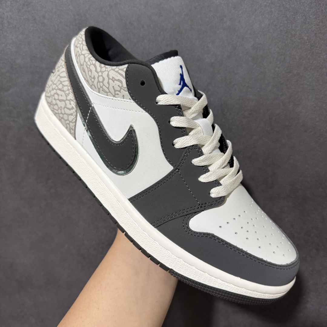 图片[3]-【H11纯原】Nike Air Jordan 1 Low SE AJ1 乔一 舒适贴合 防滑耐磨 低帮 复古篮球鞋 货号：IU2268-100 尺码：35.5 36 36.5 37.5 38 38.5 39 40 40.5 41 42 42.5 43 44 45 46 47.5 48.5 #H11顶级纯原 纯原外贸平台特供订单 #全套原纸板楦头开发 #原厂特供材料配套加持 #确保原汁原味 完美呈现版型 #原档数据独家私模大底 #男女鞋同步官方开发至48.5 #原装进口轻量化鞋垫 #进口港宝加持 后跟自然饱满 还原公司包裹性 #鞋面采用原装数据贴合技术 #全方位贴合包裹脚型 #鞋跟部鞋底牵引设计 #提供强大的抓地性能 #更适应不同实战场地路面-选品中心