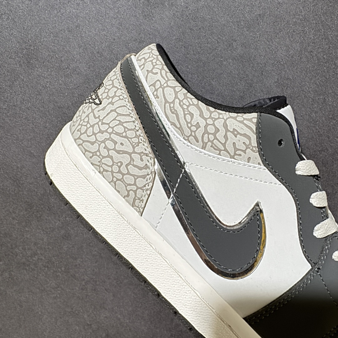图片[8]-【H11纯原】Nike Air Jordan 1 Low SE AJ1 乔一 舒适贴合 防滑耐磨 低帮 复古篮球鞋 货号：IU2268-100 尺码：35.5 36 36.5 37.5 38 38.5 39 40 40.5 41 42 42.5 43 44 45 46 47.5 48.5 #H11顶级纯原 纯原外贸平台特供订单 #全套原纸板楦头开发 #原厂特供材料配套加持 #确保原汁原味 完美呈现版型 #原档数据独家私模大底 #男女鞋同步官方开发至48.5 #原装进口轻量化鞋垫 #进口港宝加持 后跟自然饱满 还原公司包裹性 #鞋面采用原装数据贴合技术 #全方位贴合包裹脚型 #鞋跟部鞋底牵引设计 #提供强大的抓地性能 #更适应不同实战场地路面-选品中心