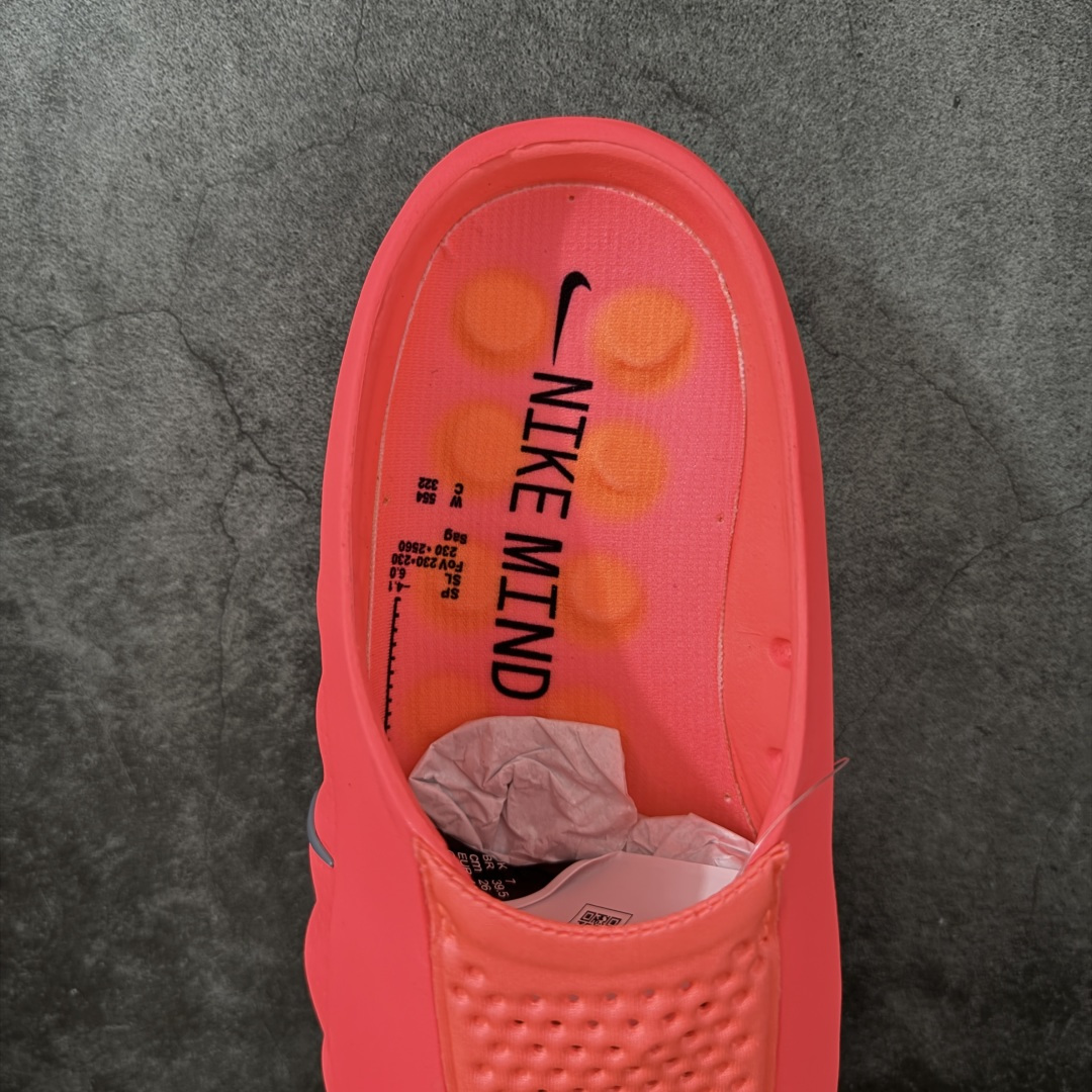 图片[8]-【老PK版】NK Mind 001 Sail 黑科技足底按摩舒适贴合训练鞋 红色HQ4307-600 顶级版本 正确细节 1：1标配组合底 MD软底 渐变雾面大底 超高清洁度 按摩功能效果同步原版 区别市场通货 Mind 001 从神经科学中汲取灵感，打造出一款不仅外观独特，更能为穿着者带来别样感知体验的球鞋，此次新作将继续延续此核心方向。历时十年打磨的 Mind 系列，承载着 Nike 对未来鞋款的愿景呈现。系列中的每双鞋，外底均由 22 个独立泡沫结节构成，旨在模拟赤足般的体验。这些结节N通过与足底感官感受器的相互作用，从而促进人体的自然步态。 尺码：36-47.5=36 37.5 38.5 40 41 42.5 44 45 46 47.5 和官网一样偏小一码-选品中心