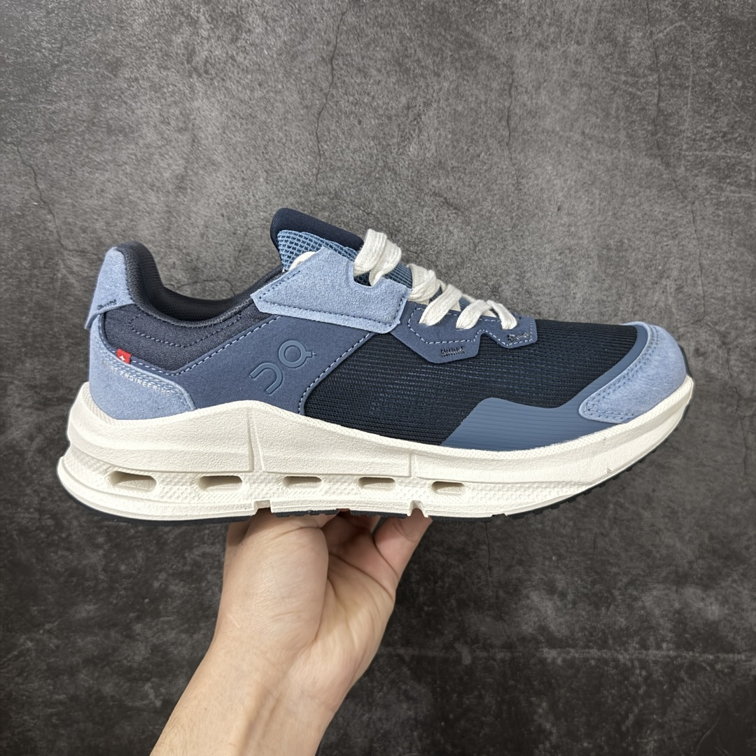 【K版】On Running 昂跑Cloudnova Rift 系列的休闲跑鞋 该鞋款采用了轻量化网面设计，中底带有标志性的Cloud云朵科技镂空结构，上脚视觉上脚感轻盈，属于极简的“性冷淡”风，非常适合日常通勤和轻运动。 尺码：36-45-选品中心