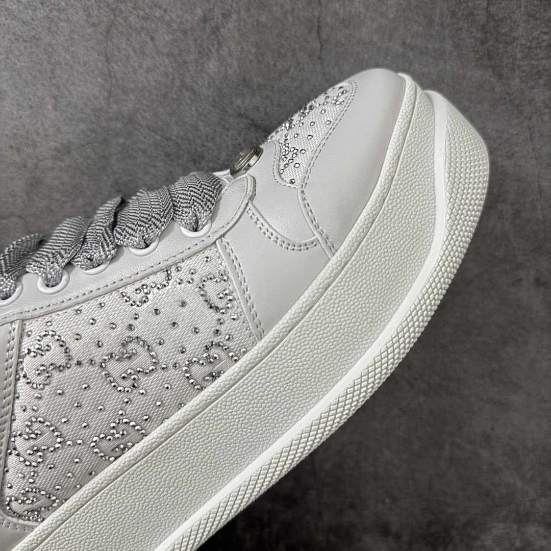 图片[6]-【YS纯原】广奢高端货 Gucci 古驰 Screener 厚底脏脏鞋 厚底增高系列 海淘代购专供版 顶级甄选  ✦ 厚底增高设计，新配色上线 ✦ 内里为小羊皮（非毛巾布），正确版型 ✦ 所有皮面同步官方皮革油边工艺 ✦ 无胶车线工艺，细节干净利落 ✦ 高端外贸零售专供，品质在线 ✦ 最新官方绿色手提礼盒包装 ✦ 零瑕疵工艺，无线头溢胶 尺码：35 36 37 38 39 40 41 42 43 44 45-选品中心