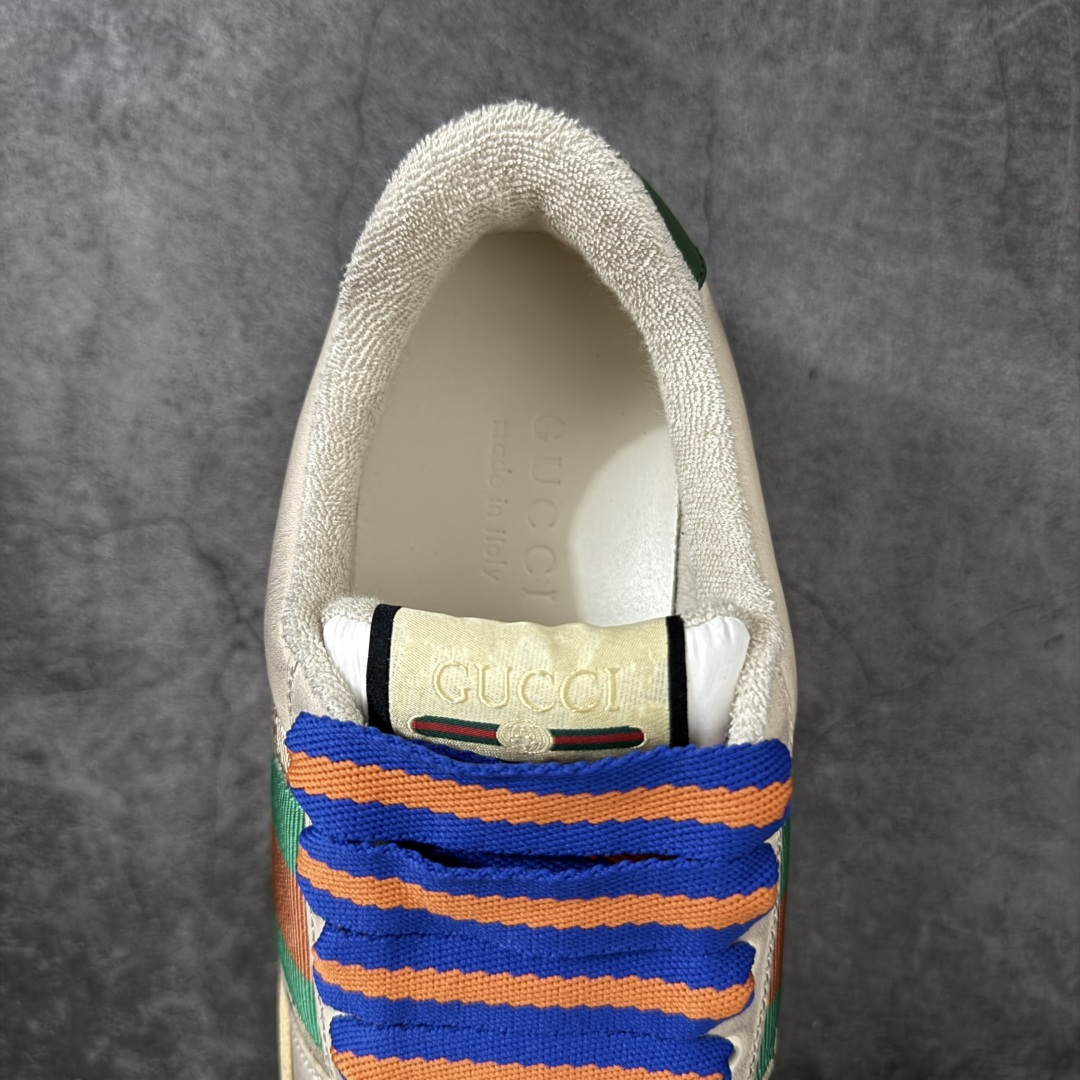 图片[8]-【YS纯原】广奢高端货 Gucci 古驰 Screener 厚底脏脏鞋 厚底增高系列 海淘代购专供版 顶级甄选  ✦ 厚底增高设计，新配色上线 ✦ 内里为小羊皮（非毛巾布），正确版型 ✦ 所有皮面同步官方皮革油边工艺 ✦ 无胶车线工艺，细节干净利落 ✦ 高端外贸零售专供，品质在线 ✦ 最新官方绿色手提礼盒包装 ✦ 零瑕疵工艺，无线头溢胶 尺码：35 36 37 38 39 40 41 42 43 44 45-选品中心