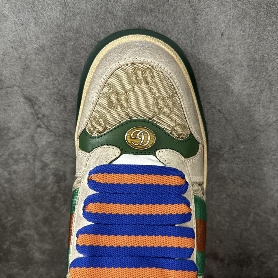 图片[5]-【YS纯原】广奢高端货 Gucci 古驰 Screener 厚底脏脏鞋 厚底增高系列 海淘代购专供版 顶级甄选  ✦ 厚底增高设计，新配色上线 ✦ 内里为小羊皮（非毛巾布），正确版型 ✦ 所有皮面同步官方皮革油边工艺 ✦ 无胶车线工艺，细节干净利落 ✦ 高端外贸零售专供，品质在线 ✦ 最新官方绿色手提礼盒包装 ✦ 零瑕疵工艺，无线头溢胶 尺码：35 36 37 38 39 40 41 42 43 44 45-选品中心