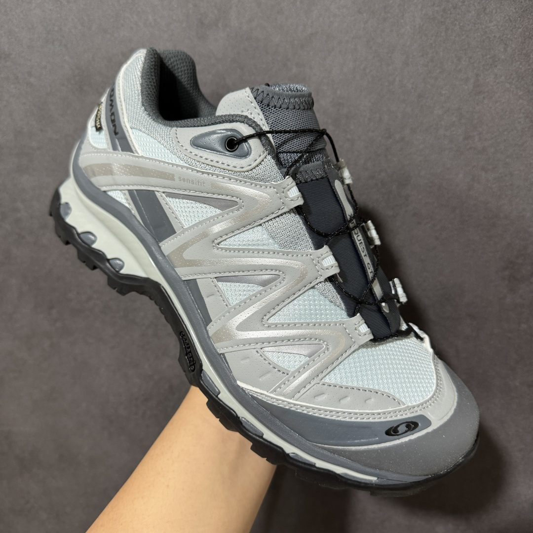 图片[3]-【公司级】Salomon XT-Quest 萨洛蒙 探索者系列户外越野跑鞋 #鞋面采用SENSIFIT贴合技术 全方位贴合包裹脚型 鞋跟部鞋底牵引设计 提供强大的抓地性能 更适应野外崎岖不平的道路 其3D ADVANCED CHASSIS底盘 材料轻量大化 钉齿设计更具稳定性、防护性 鞋底易磨损区运用CONTAGRIP高耐磨材料 应对城市硬质路面长距离跑考验 货号：491276 尺码：36 36.5 37 37.5 38 38.5 39 40 40.5 41 42 42.5 43 44 44.5 45-选品中心
