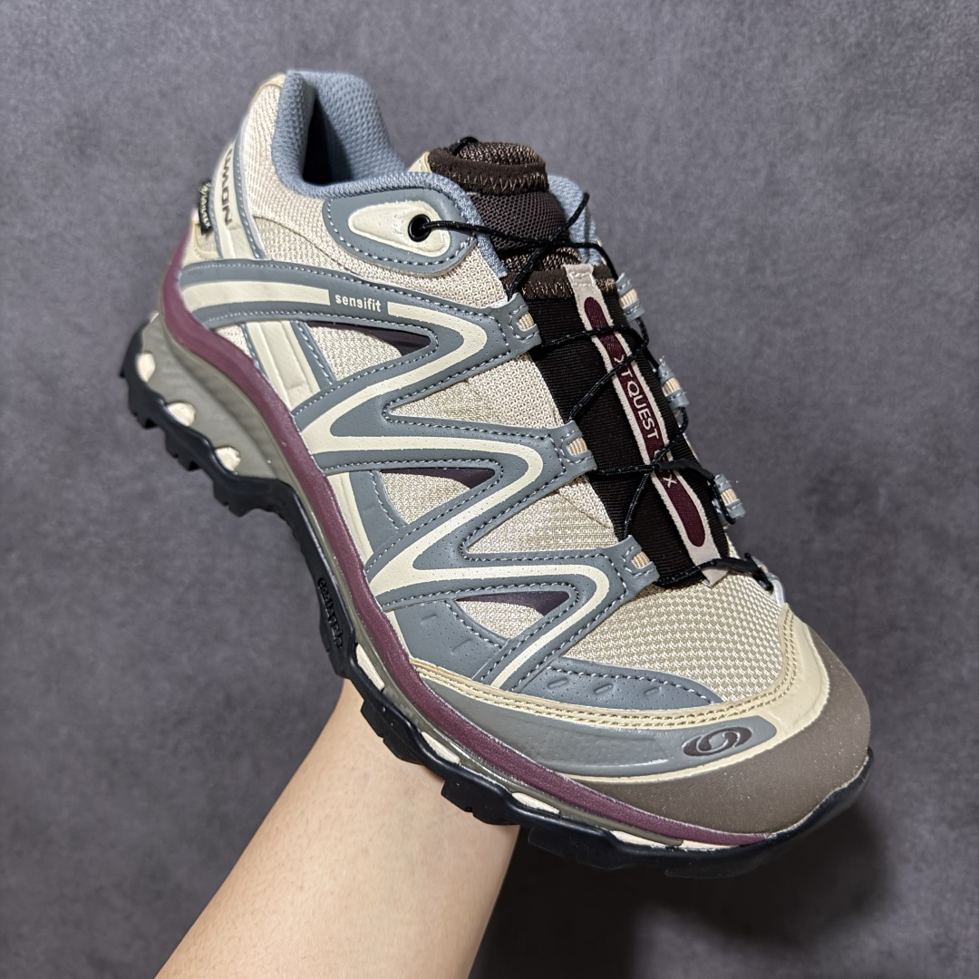 图片[3]-【公司级】Salomon XT-Quest 萨洛蒙 探索者系列户外越野跑鞋 #鞋面采用SENSIFIT贴合技术 全方位贴合包裹脚型 鞋跟部鞋底牵引设计 提供强大的抓地性能 更适应野外崎岖不平的道路 其3D ADVANCED CHASSIS底盘 材料轻量大化 钉齿设计更具稳定性、防护性 鞋底易磨损区运用CONTAGRIP高耐磨材料 应对城市硬质路面长距离跑考验 货号：491278 尺码：36 36.5 37 37.5 38 38.5 39 40 40.5 41 42 42.5 43 44 44.5 45-选品中心
