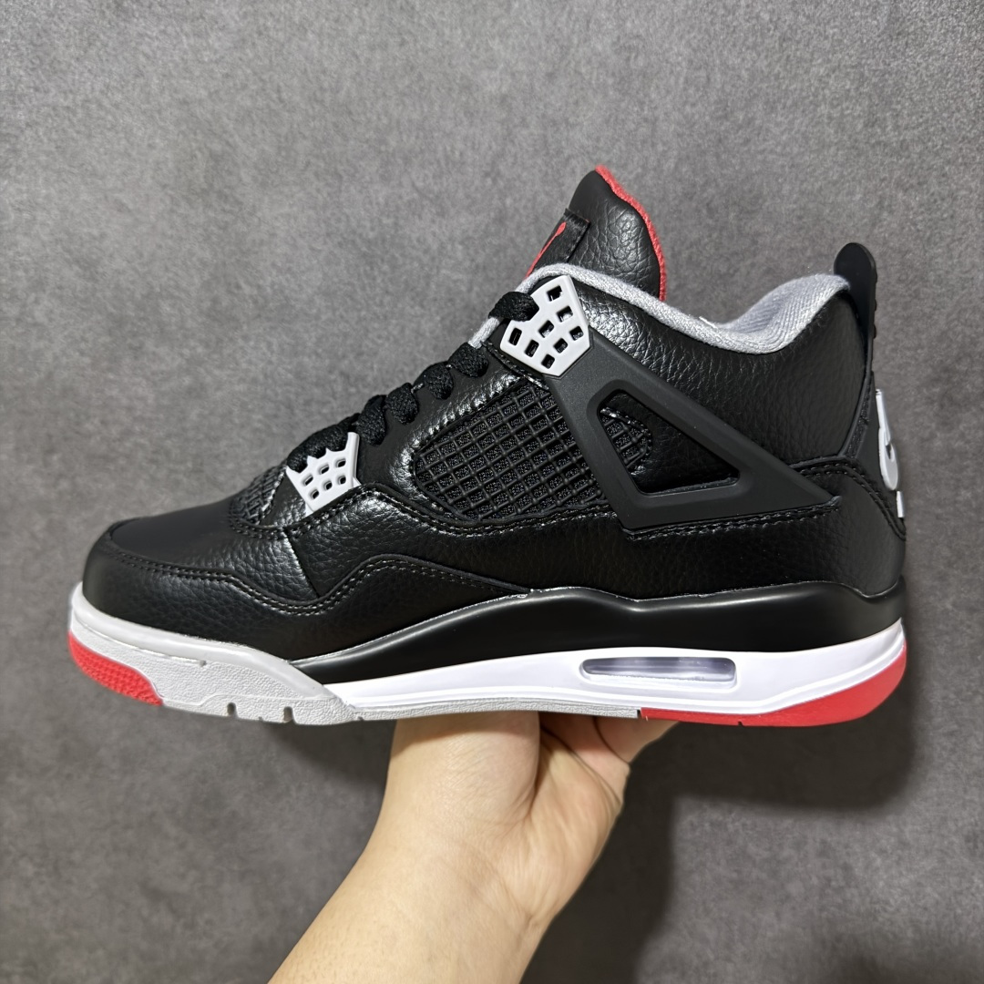 图片[2]-【公司级】Jordan Air Jordan 4 Bred Reimagined 黑红 货号：FV5029-006 尺码：36 36.5 37.5 38 38.5 39 40 40.5 41 42 42.5 43 44 44.5 45 46-选品中心