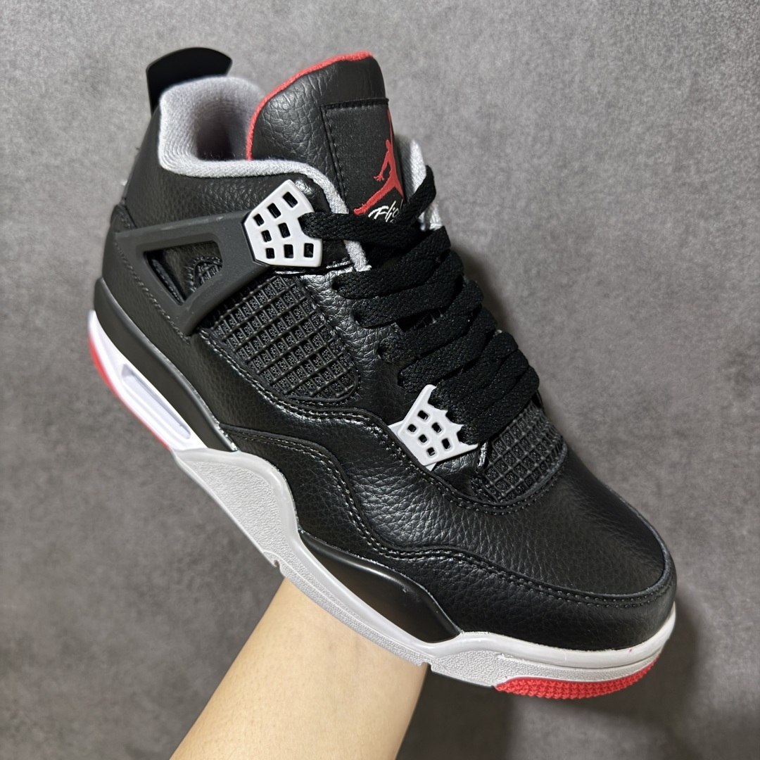 图片[3]-【公司级】Jordan Air Jordan 4 Bred Reimagined 黑红 货号：FV5029-006 尺码：36 36.5 37.5 38 38.5 39 40 40.5 41 42 42.5 43 44 44.5 45 46-选品中心