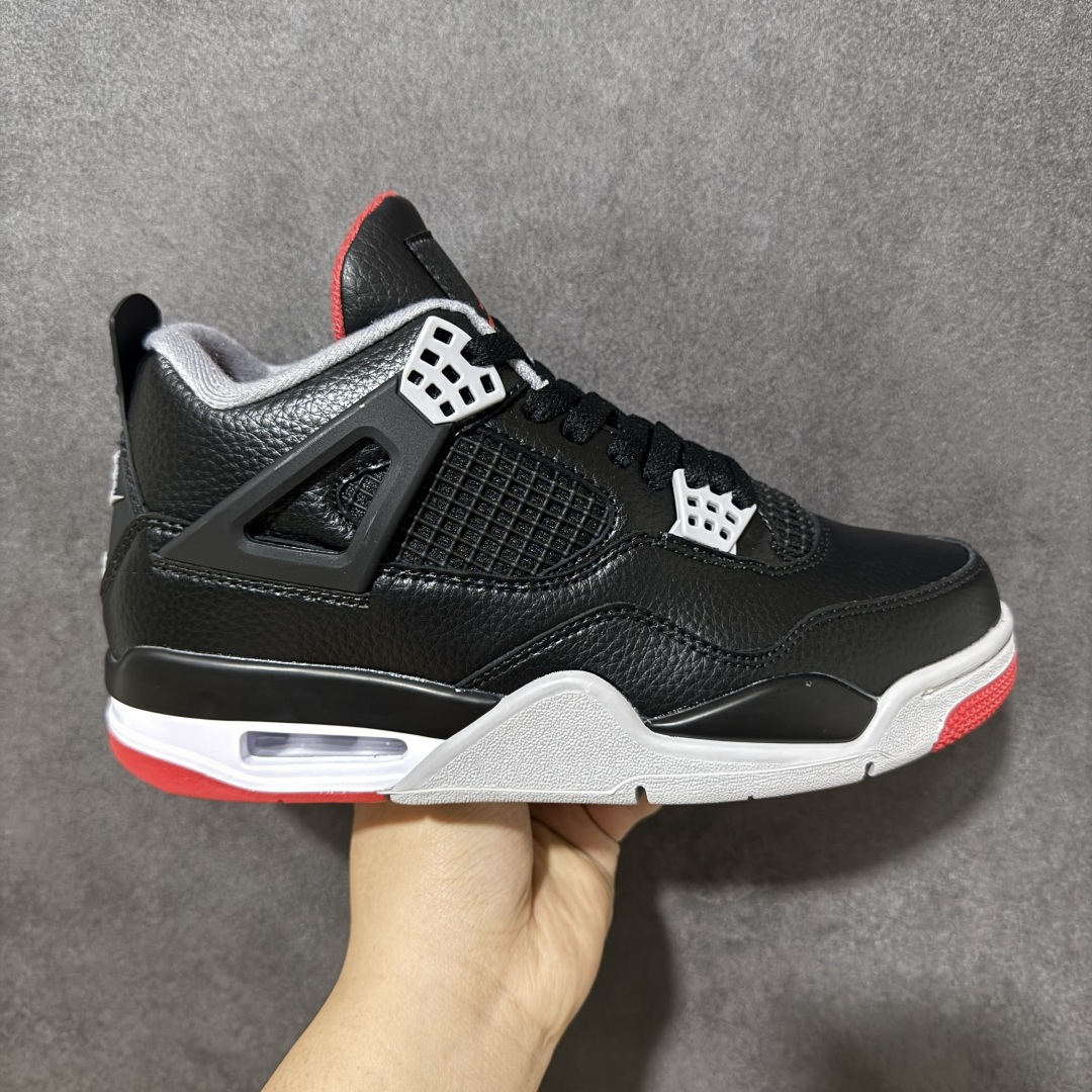 【公司级】Jordan Air Jordan 4 Bred Reimagined 黑红 货号：FV5029-006 尺码：36 36.5 37.5 38 38.5 39 40 40.5 41 42 42.5 43 44 44.5 45 46-选品中心