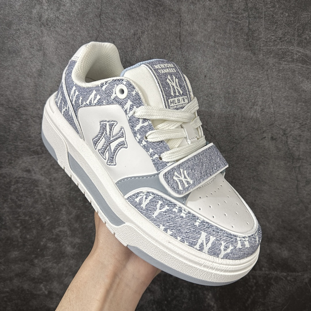 图片[3]-【纯原升级版】韩国洋基队NY大标潮流老爹鞋 MLB小白鞋市面上唯一顶级纯原版本 原材料打造 原楦原档案数据开发版型 完美鞋头弧度/后套收口效果🆚市面文案版本‼️ 原厂立体填充鞋舌海绵 中底注胶孔原数据开发模具大底 原厂转印标 保证不掉字 内增高6cm 原厂1：1模具开发 原厂进口纳米材质 原厂 全套手提袋 原盒雷射防伪标包装 天猫订单品质 官网尺码35-45-选品中心