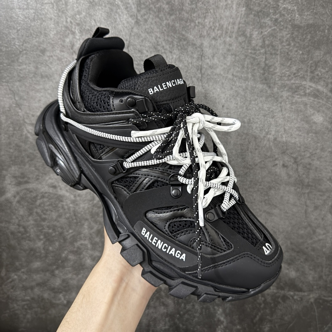 图片[3]-【OK纯原版本】Balenciaga 巴黎世家 Track Sneaker 巴黎世家三代绑带款 户外概念复古老爹鞋 老牌大厂OK版本出品 专柜同步包装 原装大盒 细节精准对位官方 私模组合大底 从里到外 最大尺度还原官方ZP 尺码：35 36 37 38 39 40 41 42 43 44 45 46-选品中心