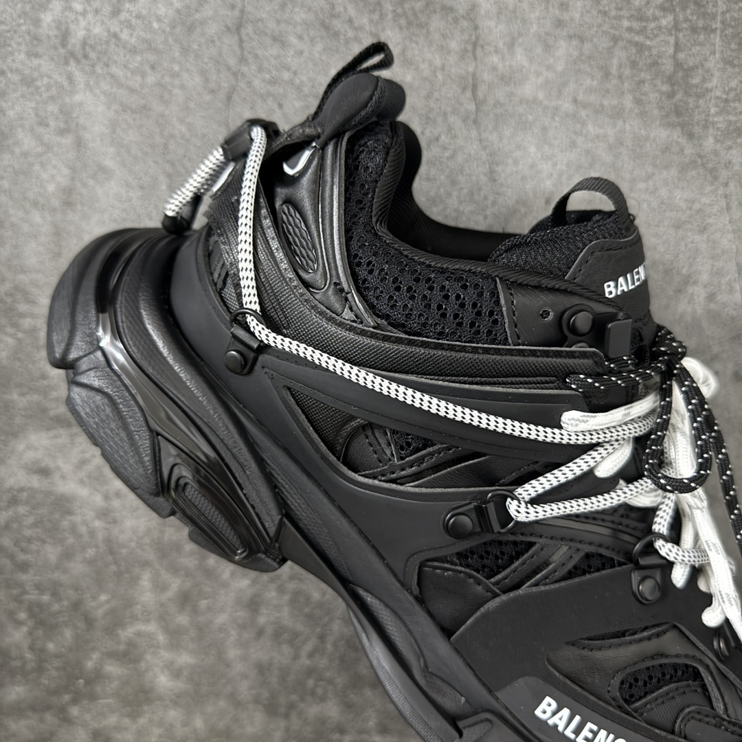 图片[7]-【OK纯原版本】Balenciaga 巴黎世家 Track Sneaker 巴黎世家三代绑带款 户外概念复古老爹鞋 老牌大厂OK版本出品 专柜同步包装 原装大盒 细节精准对位官方 私模组合大底 从里到外 最大尺度还原官方ZP 尺码：35 36 37 38 39 40 41 42 43 44 45 46-选品中心