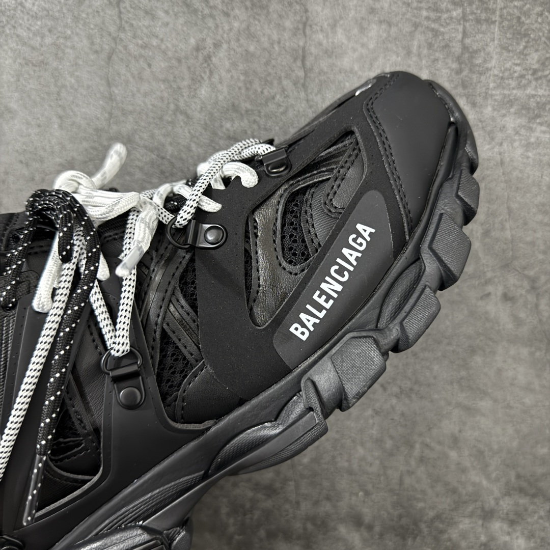 图片[6]-【OK纯原版本】Balenciaga 巴黎世家 Track Sneaker 巴黎世家三代绑带款 户外概念复古老爹鞋 老牌大厂OK版本出品 专柜同步包装 原装大盒 细节精准对位官方 私模组合大底 从里到外 最大尺度还原官方ZP 尺码：35 36 37 38 39 40 41 42 43 44 45 46-选品中心