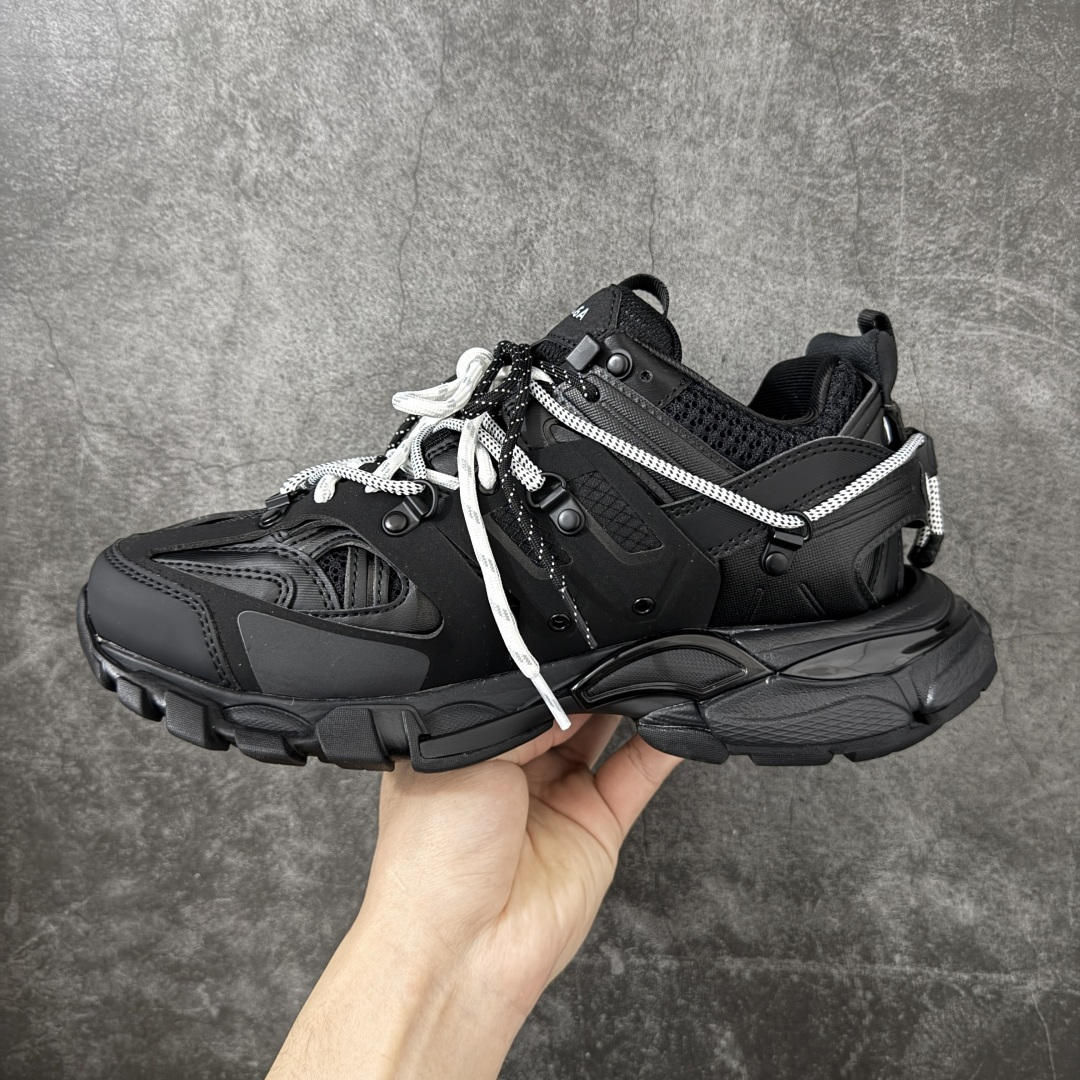 图片[2]-【OK纯原版本】Balenciaga 巴黎世家 Track Sneaker 巴黎世家三代绑带款 户外概念复古老爹鞋 老牌大厂OK版本出品 专柜同步包装 原装大盒 细节精准对位官方 私模组合大底 从里到外 最大尺度还原官方ZP 尺码：35 36 37 38 39 40 41 42 43 44 45 46-选品中心