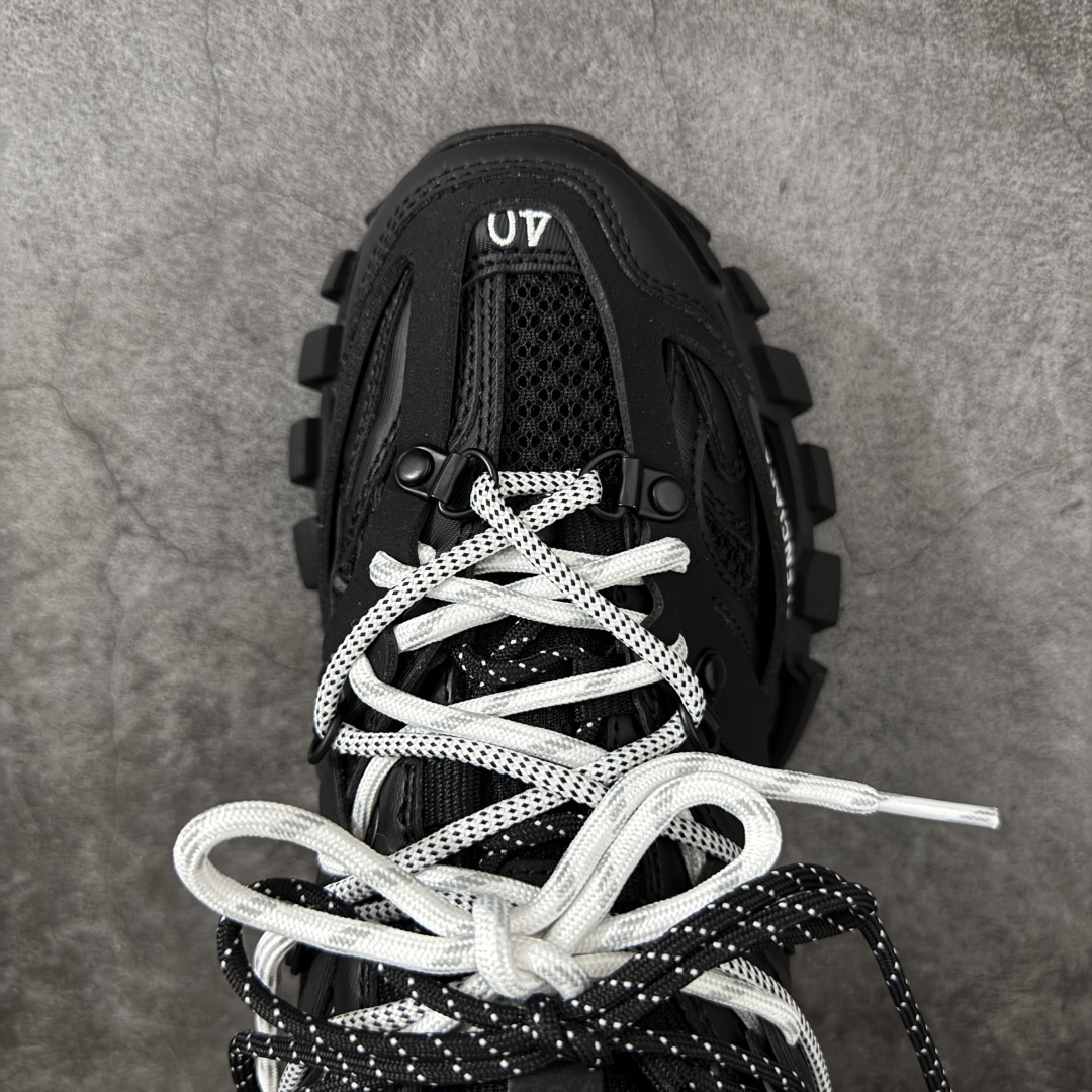 图片[5]-【OK纯原版本】Balenciaga 巴黎世家 Track Sneaker 巴黎世家三代绑带款 户外概念复古老爹鞋 老牌大厂OK版本出品 专柜同步包装 原装大盒 细节精准对位官方 私模组合大底 从里到外 最大尺度还原官方ZP 尺码：35 36 37 38 39 40 41 42 43 44 45 46-选品中心