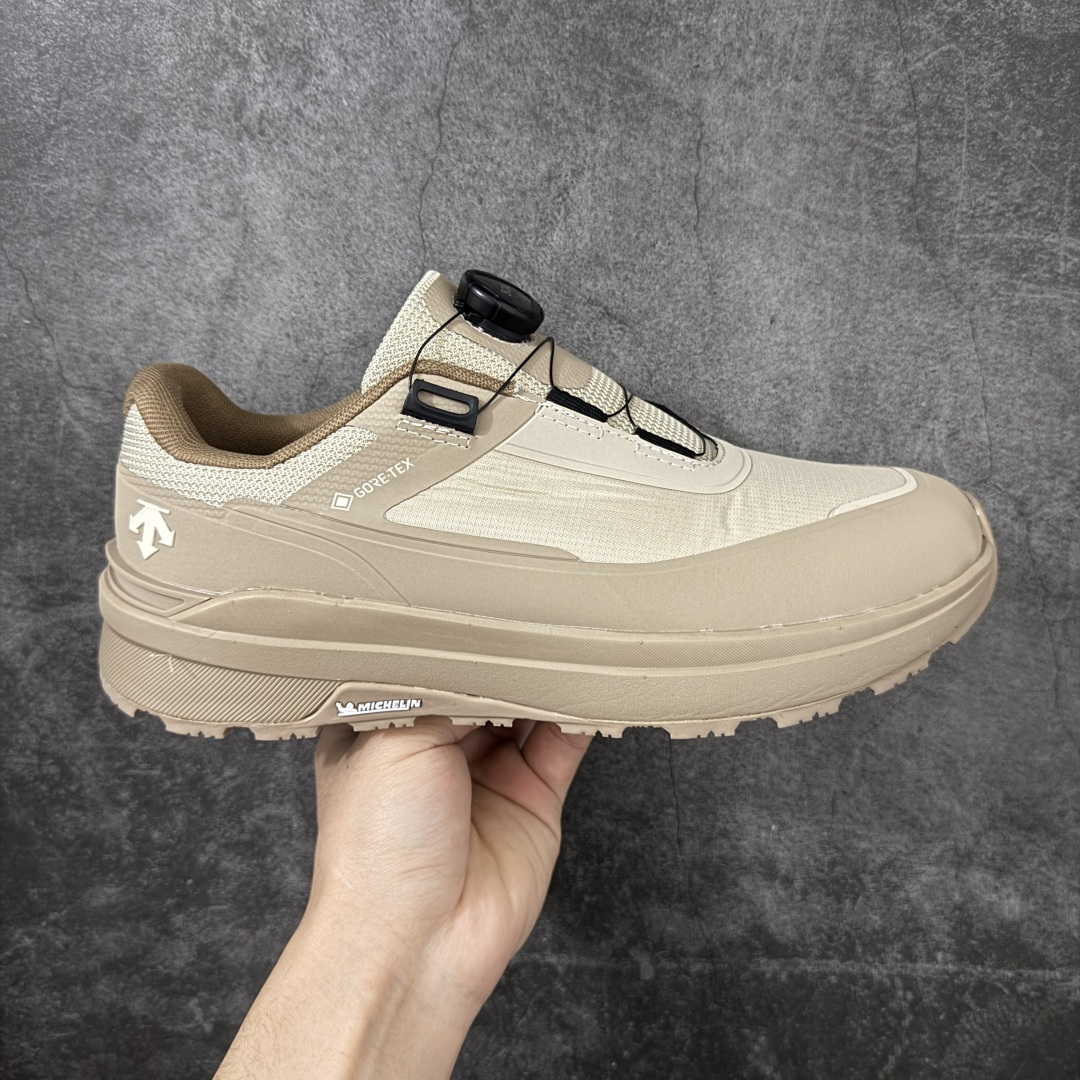 【升级版】DESCENTE BOA Dualis GTX迪桑特轻盈缓震皮鞋面时尚休闲运动覆盖防水男子越野跑鞋 官方同步 正确细节 正确灰色标 正确米其林大底 区别市场错版 尺码： 39-45-选品中心