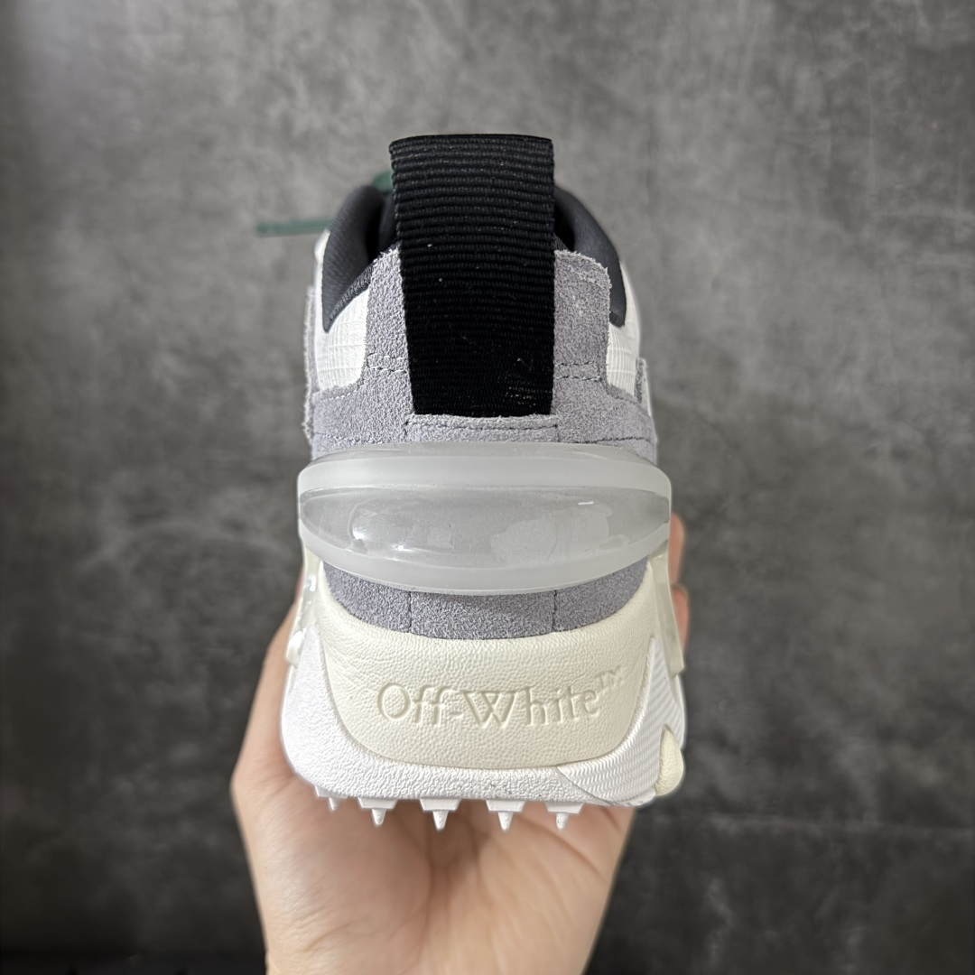 图片[4]-【OK纯原版本】OFF-WHITE OW运动鞋 春夏走秀款球鞋 所有配件均通过定做出产正品裁片 原版比例大箭头定制网眼布双拼牛皮进口机器针车 数控针距精准做工不输大牌里层为高密度透气网眼布/垫脚羊皮私模重工抓地橡胶底 后跟坡度最贴切原版鞋型脱模 厚底约4CM 原盒包装配 TPU大底 尺码：35-46-选品中心