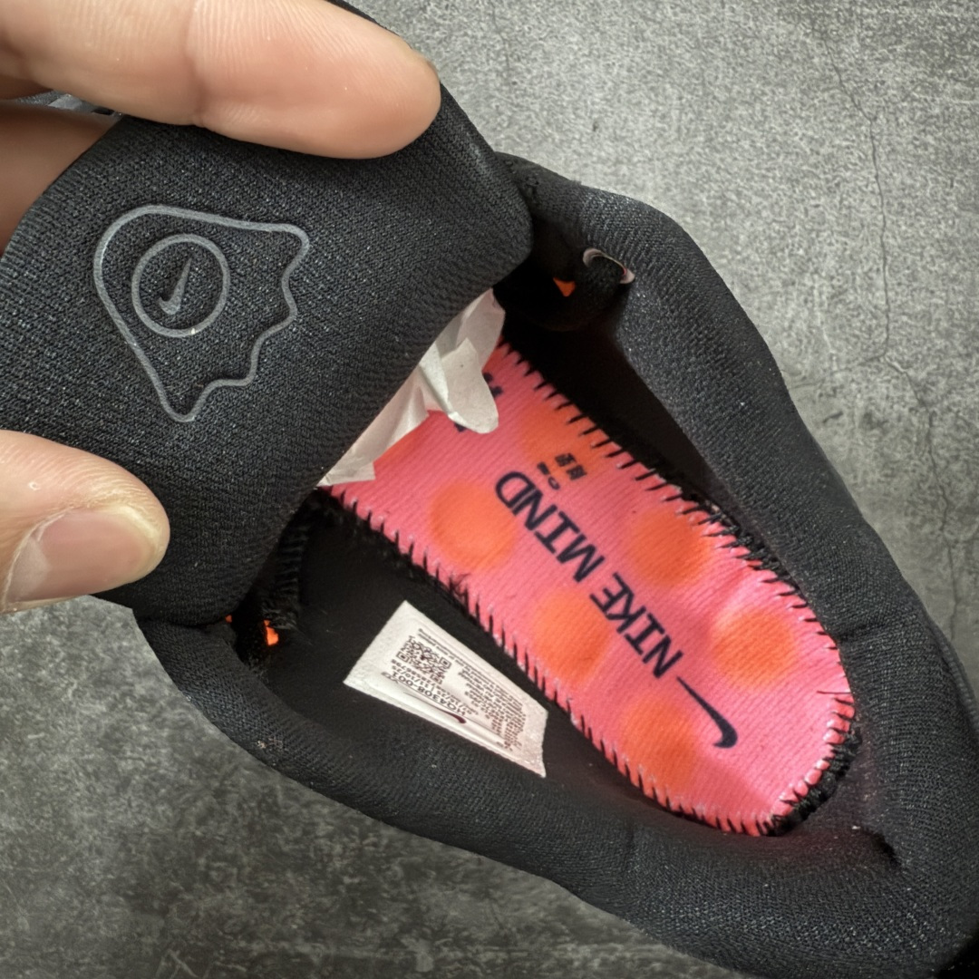 图片[6]-【纯原神版】NK Mind 002 黑科技足底按摩舒适贴合训练鞋 黑色 HQ4308-001 目前市场最正确版 顶级版本 正确细节 1：1标配组合底 MD软底 分区按摩 超高清洁度 按摩功能效果同步原版 区别市场通货 Mind 002 从神经科学中汲取灵感，打造出一款不仅外观独特，更能为穿着者带来别样感知体验的球鞋，此次新作将继续延续此核心方向。历时十年打磨的 Mind 系列，承载着 Nike 对未来鞋款的愿景呈现。系列中的每双鞋，外底均由 22 个独立泡沫结节构成，旨在模拟赤足般的体验。这些结节N通过与足底感官感受器的相互作用，从而促进人体的自然步态。 尺码：35.5 36 36.5 37.5 38 38.5 39 40 40.5 41 42 42.5 43 44 44.5 45-选品中心