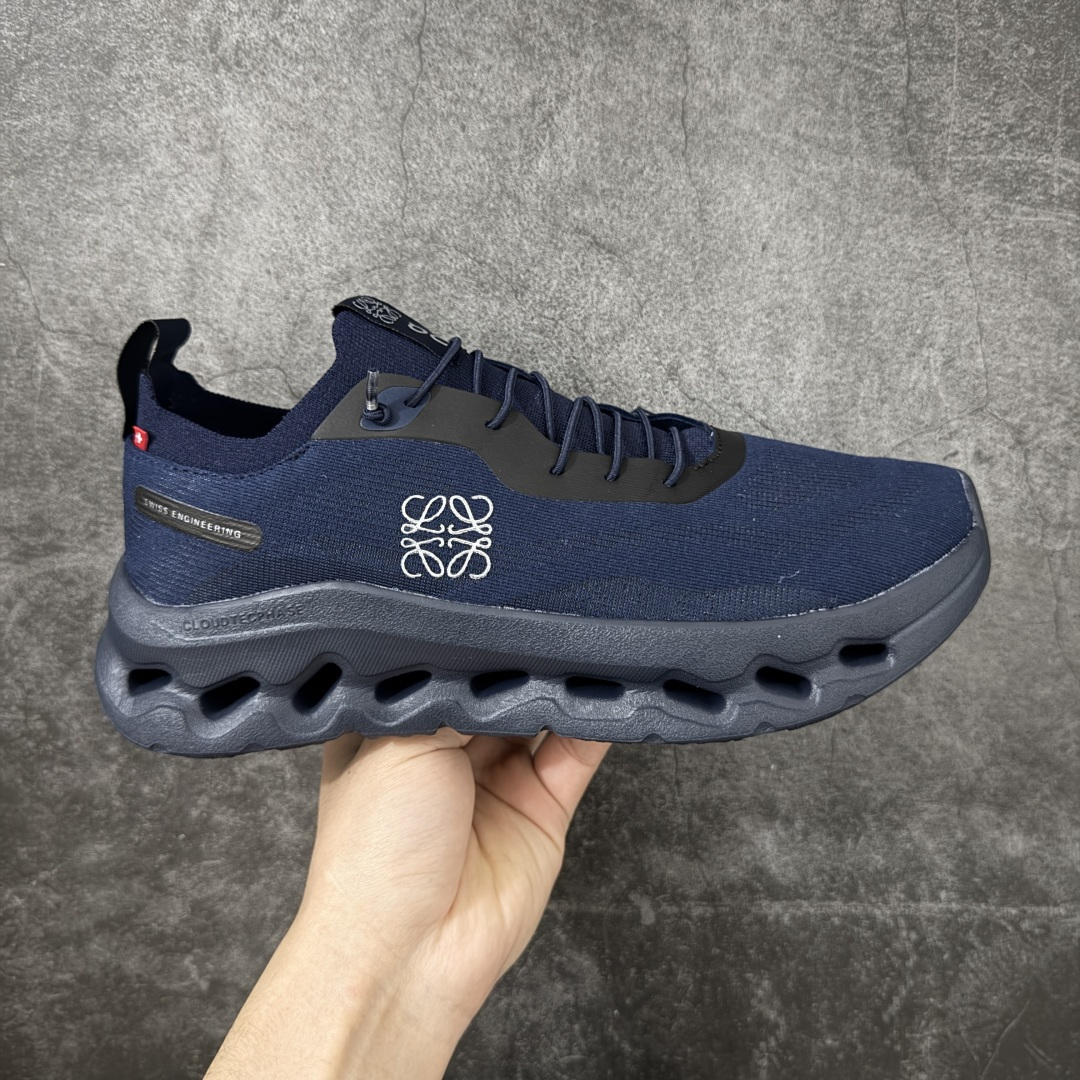 【PZ版本】On昂跑 x LOEWE罗意威 Cloudtilt 织物 跑步 户外轻便百搭系带 减震 低帮 运动休闲鞋 市面最优版本 原版开发 原材1比1打造 采用工程飞织网布组合再生聚酯纤维鞋面材质搭载独家隐藏速度中板 镂空CloudTec科技 泡棉缓震中底 黑科技跑出圈的时尚运动新宠 尺码：36-45 含半码-选品中心