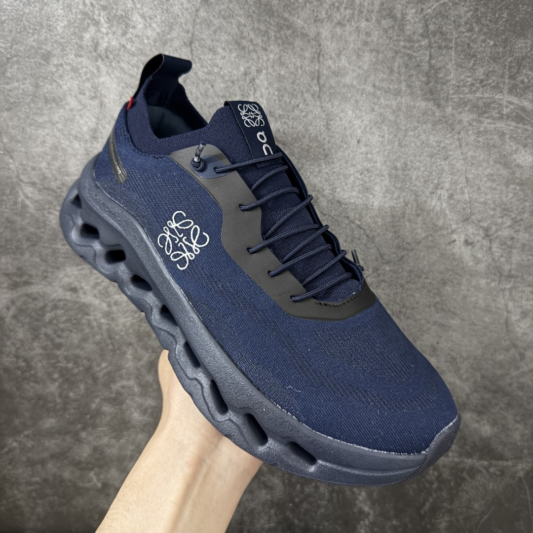 图片[3]-【PZ版本】On昂跑 x LOEWE罗意威 Cloudtilt 织物 跑步 户外轻便百搭系带 减震 低帮 运动休闲鞋 市面最优版本 原版开发 原材1比1打造 采用工程飞织网布组合再生聚酯纤维鞋面材质搭载独家隐藏速度中板 镂空CloudTec科技 泡棉缓震中底 黑科技跑出圈的时尚运动新宠 尺码：36-45 含半码-选品中心