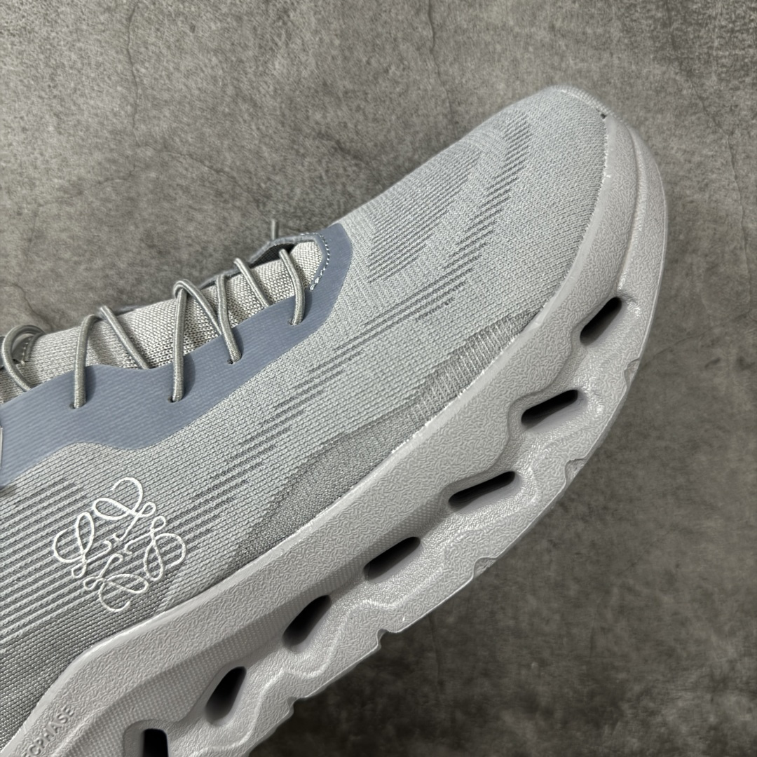 图片[6]-【PZ版本】On昂跑 x LOEWE罗意威 Cloudtilt 织物 跑步 户外轻便百搭系带 减震 低帮 运动休闲鞋 市面最优版本 原版开发 原材1比1打造 采用工程飞织网布组合再生聚酯纤维鞋面材质搭载独家隐藏速度中板 镂空CloudTec科技 泡棉缓震中底 黑科技跑出圈的时尚运动新宠 尺码：36-45 含半码-选品中心