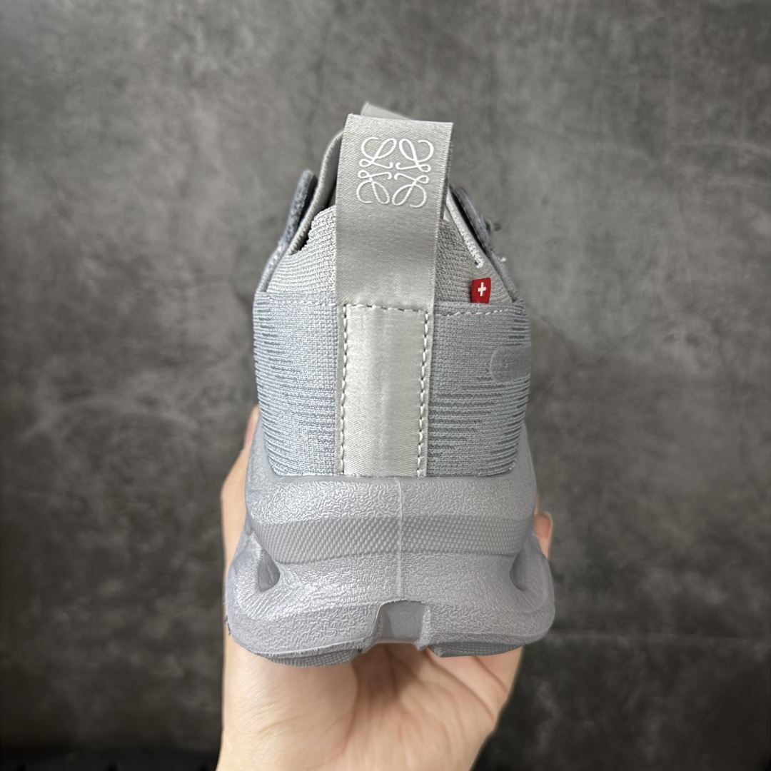 图片[4]-【PZ版本】On昂跑 x LOEWE罗意威 Cloudtilt 织物 跑步 户外轻便百搭系带 减震 低帮 运动休闲鞋 市面最优版本 原版开发 原材1比1打造 采用工程飞织网布组合再生聚酯纤维鞋面材质搭载独家隐藏速度中板 镂空CloudTec科技 泡棉缓震中底 黑科技跑出圈的时尚运动新宠 尺码：36-45 含半码-选品中心