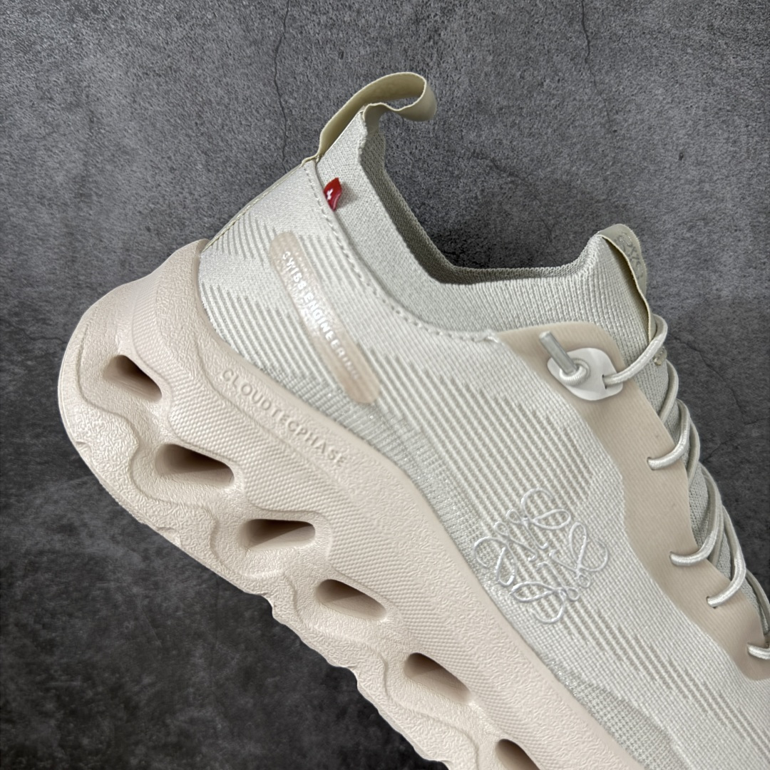 图片[7]-【PZ版本】On昂跑 x LOEWE罗意威 Cloudtilt 织物 跑步 户外轻便百搭系带 减震 低帮 运动休闲鞋 市面最优版本 原版开发 原材1比1打造 采用工程飞织网布组合再生聚酯纤维鞋面材质搭载独家隐藏速度中板 镂空CloudTec科技 泡棉缓震中底 黑科技跑出圈的时尚运动新宠 尺码：36-46 含半码-选品中心