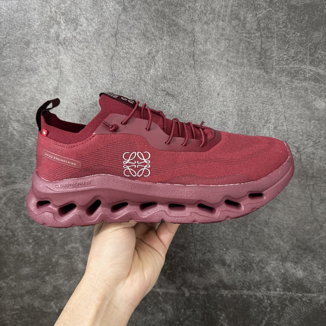 【PZ版本】On昂跑 x LOEWE罗意威 Cloudtilt 织物 跑步 户外轻便百搭系带 减震 低帮 运动休闲鞋 市面最优版本 原版开发 原材1比1打造 采用工程飞织网布组合再生聚酯纤维鞋面材质搭载独家隐藏速度中板 镂空CloudTec科技 泡棉缓震中底 黑科技跑出圈的时尚运动新宠 尺码：36-46 含半码-选品中心