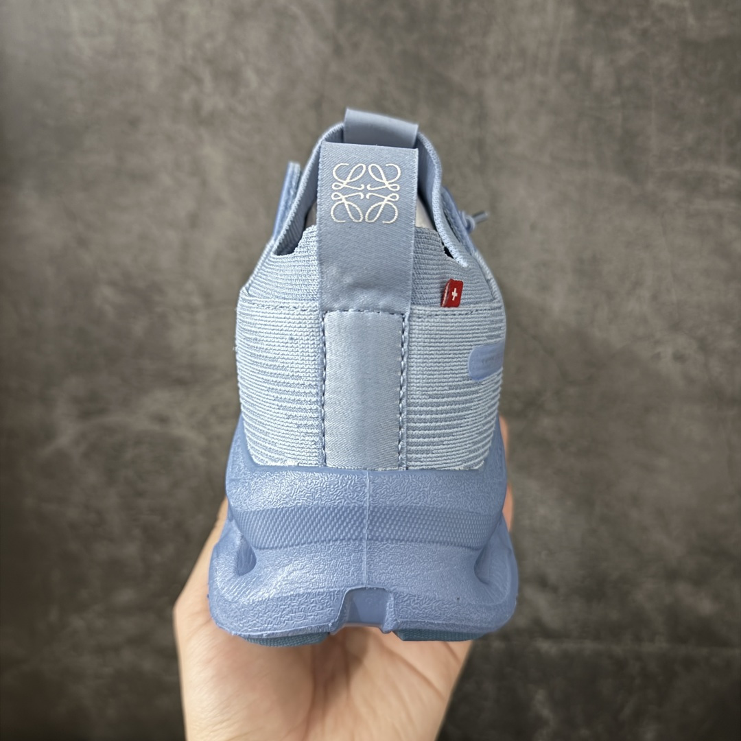 图片[4]-【PZ版本】On昂跑 x LOEWE罗意威 Cloudtilt 织物 跑步 户外轻便百搭系带 减震 低帮 运动休闲鞋 市面最优版本 原版开发 原材1比1打造 采用工程飞织网布组合再生聚酯纤维鞋面材质搭载独家隐藏速度中板 镂空CloudTec科技 泡棉缓震中底 黑科技跑出圈的时尚运动新宠 尺码：36-46 含半码-选品中心