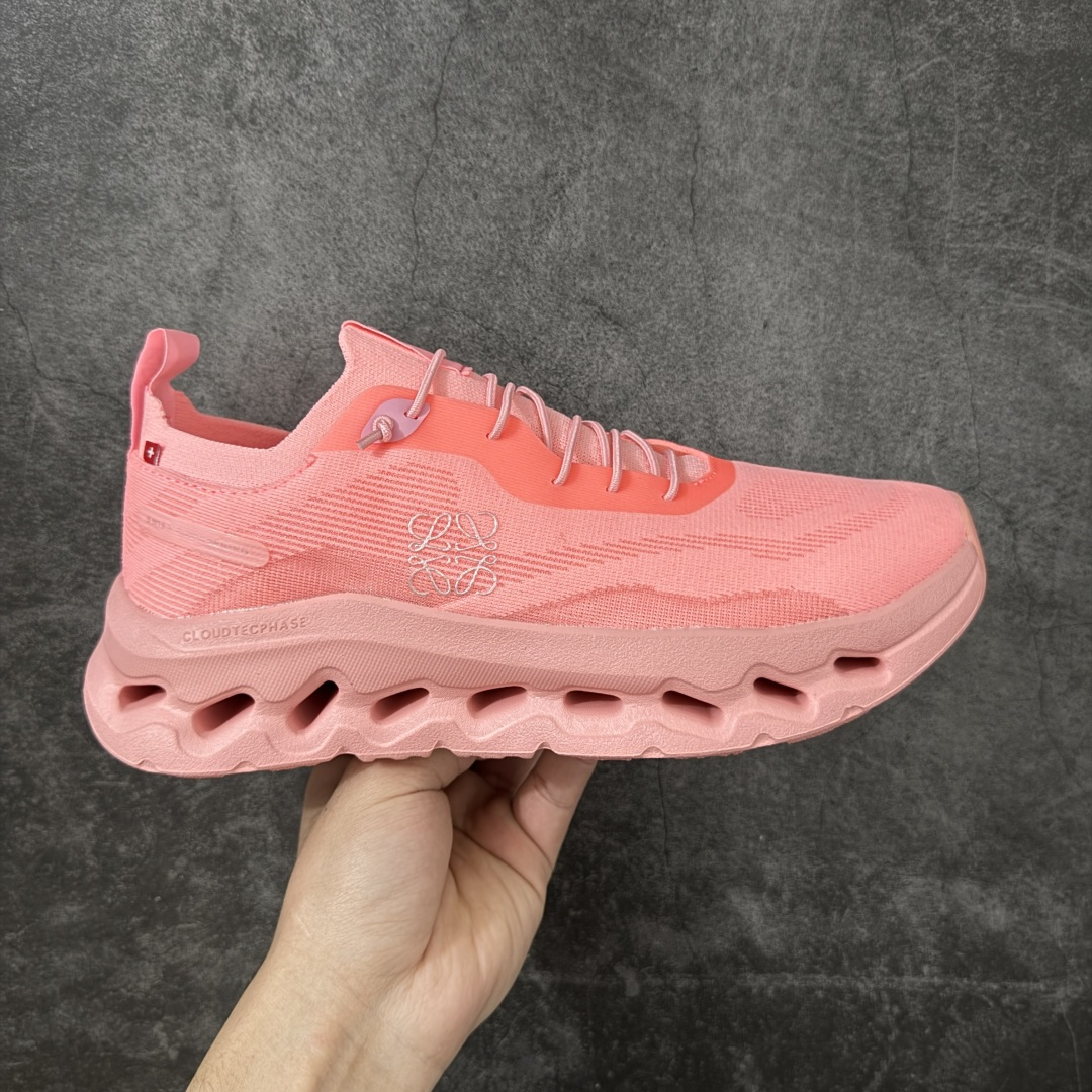 【PZ版本】On昂跑 x LOEWE罗意威 Cloudtilt 织物 跑步 户外轻便百搭系带 减震 低帮 运动休闲鞋 市面最优版本 原版开发 原材1比1打造 采用工程飞织网布组合再生聚酯纤维鞋面材质搭载独家隐藏速度中板 镂空CloudTec科技 泡棉缓震中底 黑科技跑出圈的时尚运动新宠 尺码：36-46 含半码-选品中心